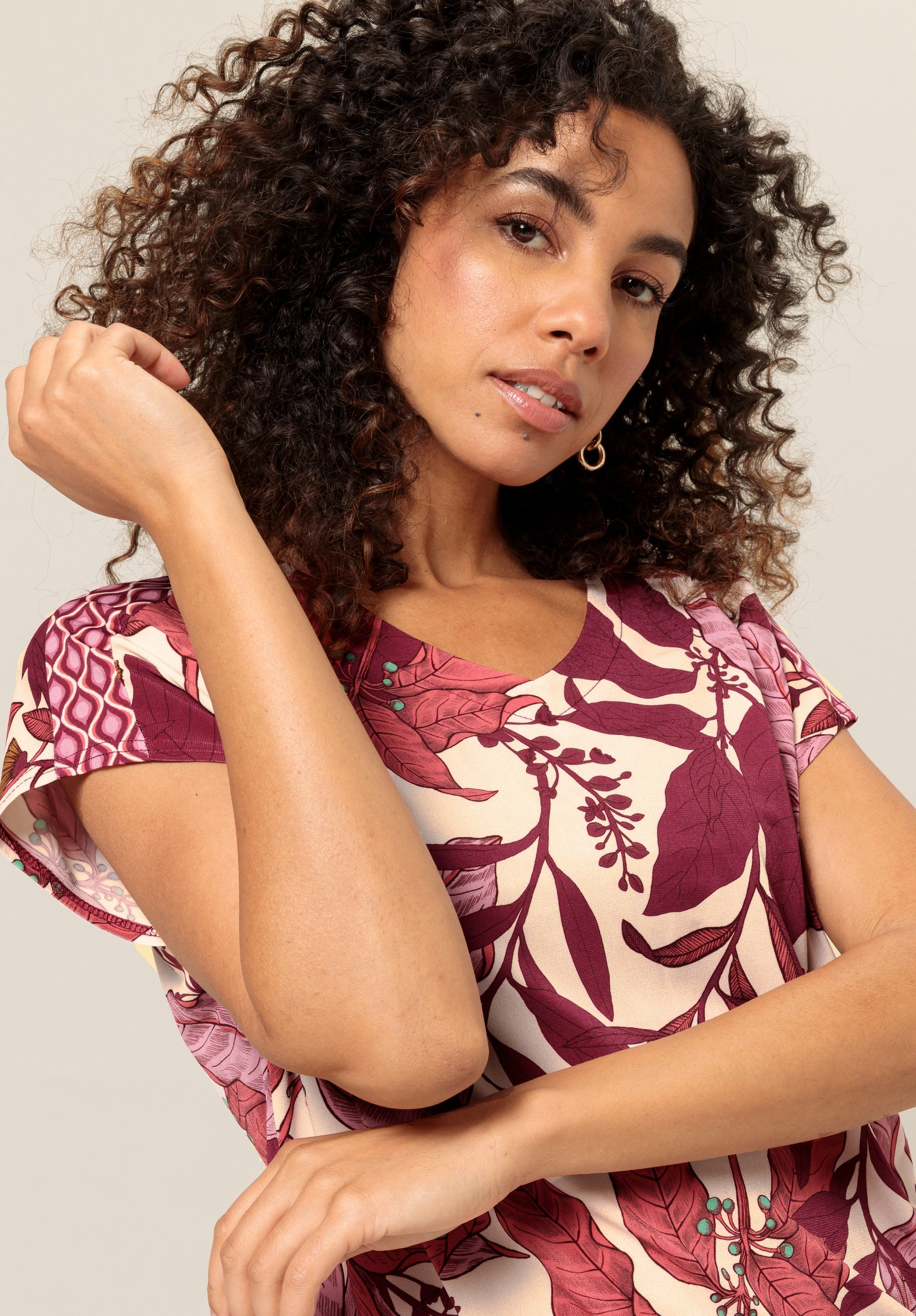 bianca Print-Shirt JULIE mit modischem, floralen günstig online kaufen