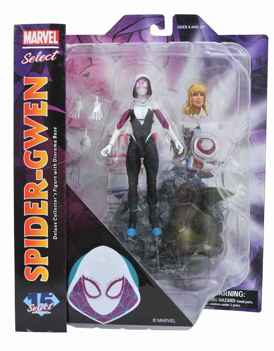 Diamond Select Actionfigur MARVEL SELECT SPIDER-GWEN 7 INCH SCALE ACTIONFIGUR