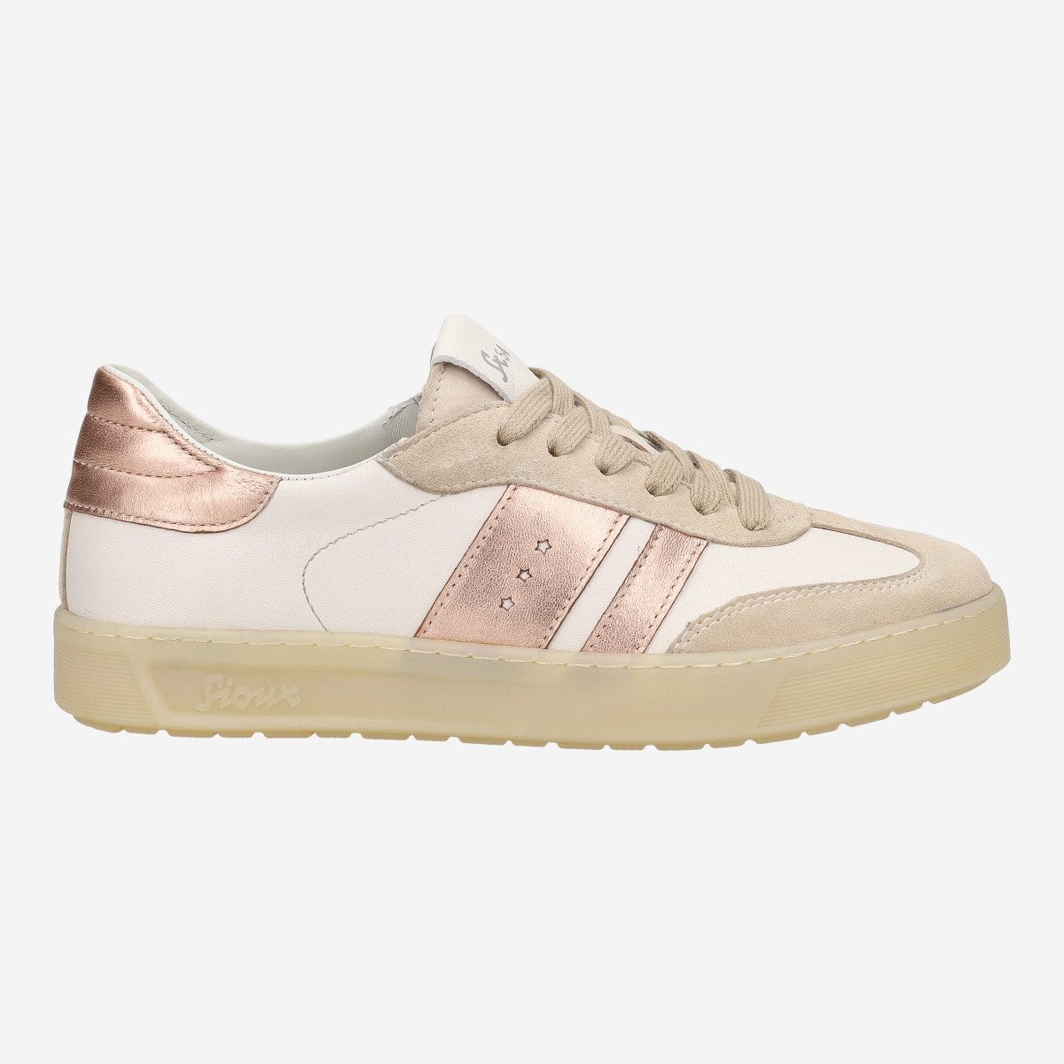Sioux 41090 TEDROSO-DA-713, Sneaker, Beige kombiniert, Damen Sneaker