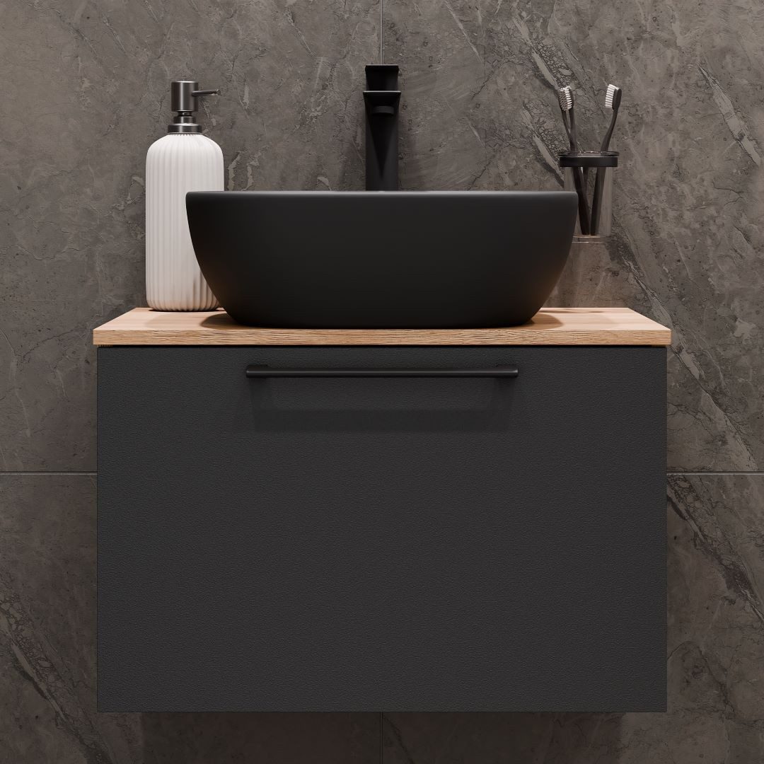 Planetmöbel Badmöbel-Set Astra, (Badezimmer Möbel im modernen Design, 2-St), Badezimmer Möbel im modernen Design