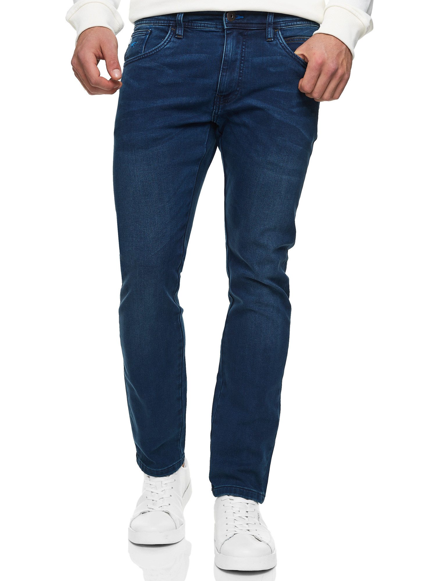 Indicode Regular-fit-Jeans INCoil Baumwollmischung, regular fit