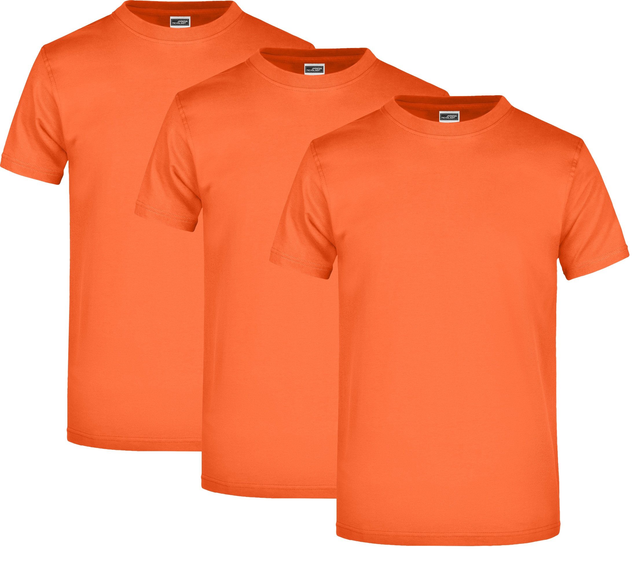 James & Nicholson T-Shirt 3er Pack günstig online kaufen