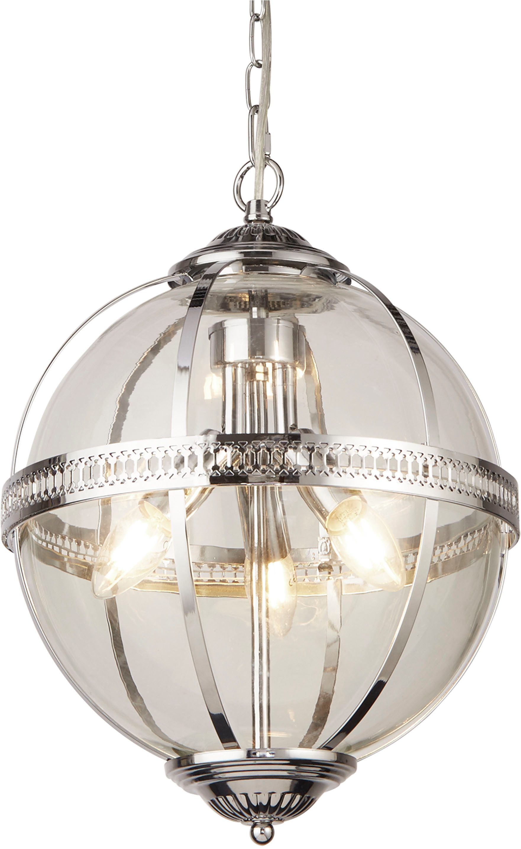 Searchlight Hängeleuchte Hängeleuchte Coronet, 3-flammig, ohne Leuchtmittel, Klassisches Ambiente