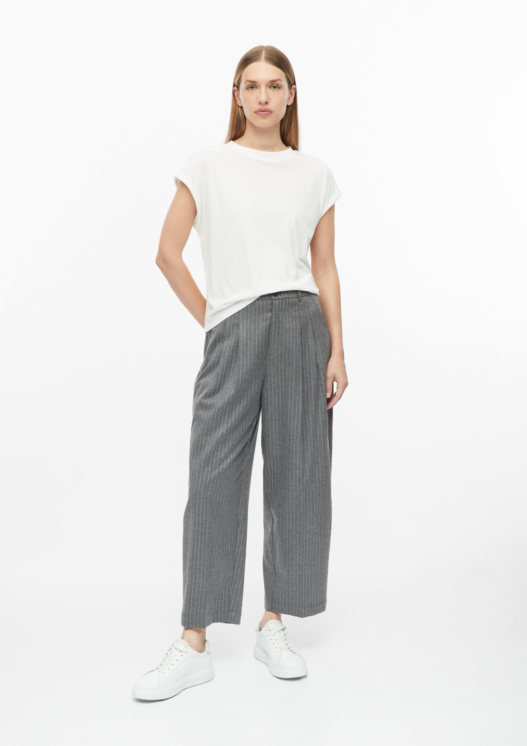 s.Oliver 7/8-Hose Hose Ankle-Hose mit Barrel Leg