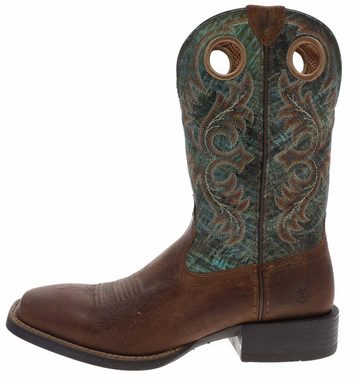 Ariat SPORT RODEO Braun Cowboystiefel Herren Westernreitstiefel