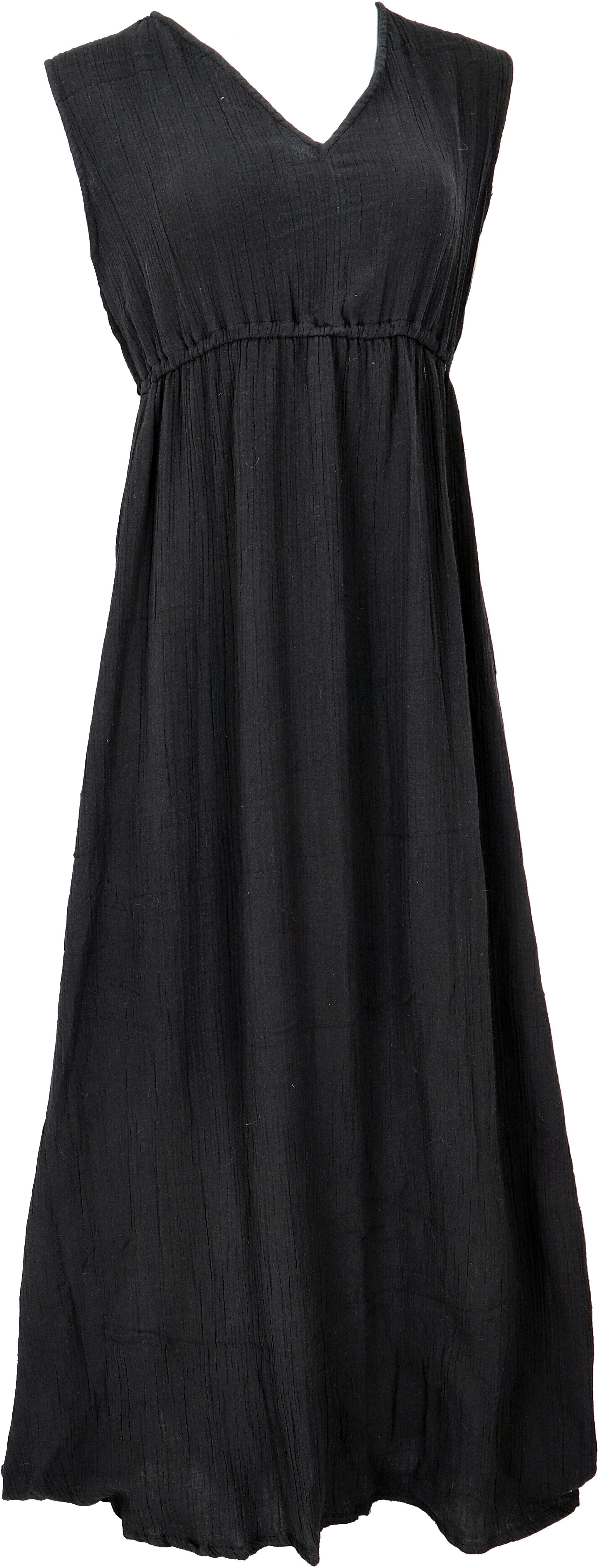 Guru-Shop Midikleid Boho Sommerkleid, luftiges Baumwollkleid,.. günstig online kaufen