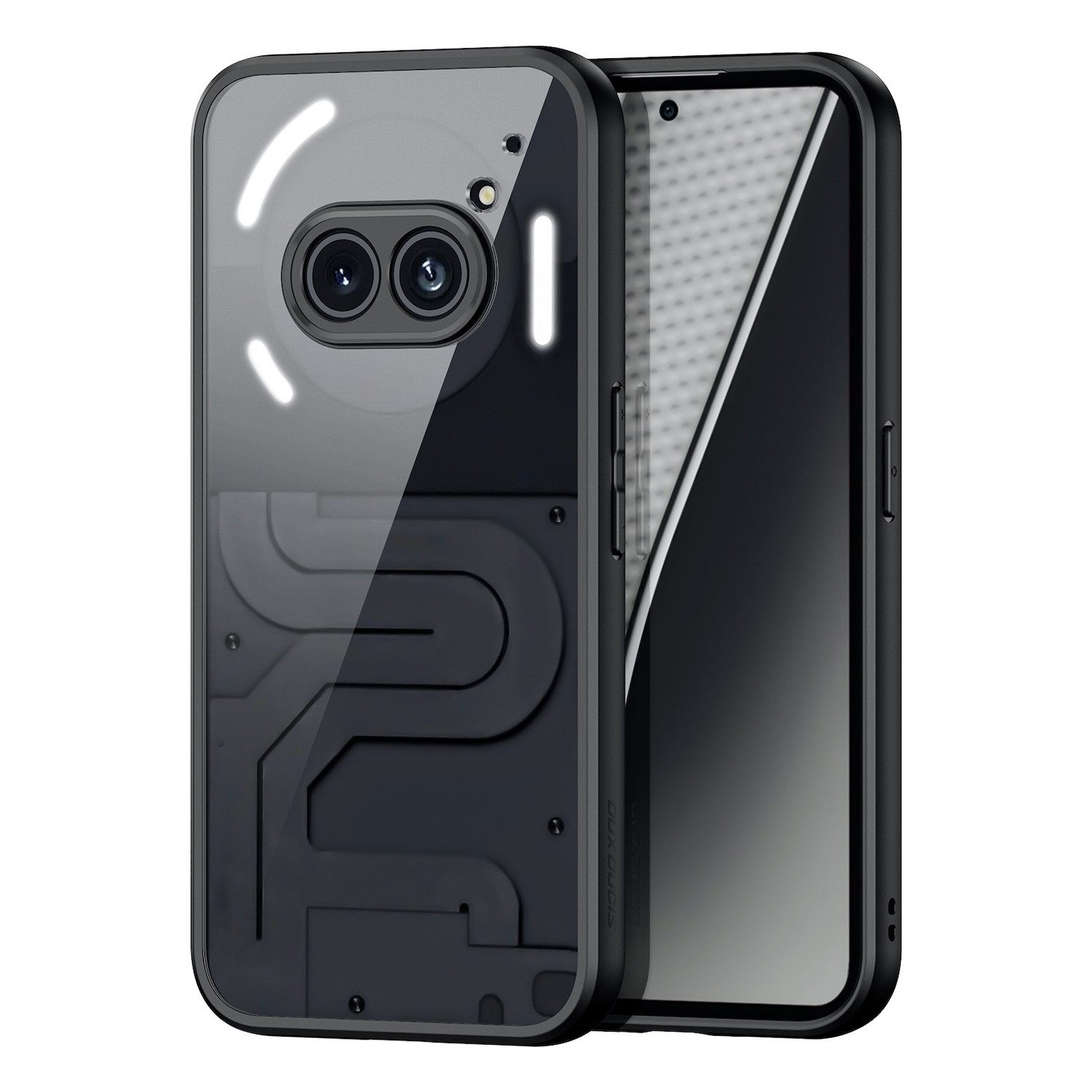 Wigento Handyhülle Für Nothing Phone 2a / Plus Aimo Series TPU / PC Frosted Feel Hülle