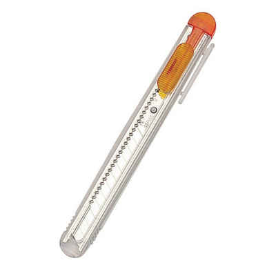 STYRO Messerklinge 1 Cuttermesser NT-Cutter iA-120P 9 mm - orange-transparent (1-St)