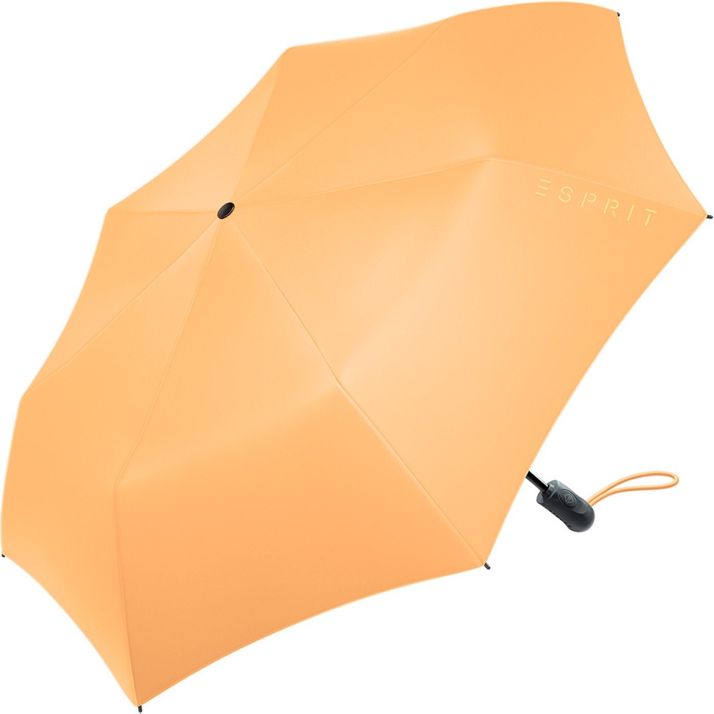 Esprit Stockregenschirm Damen Easymatic Light Auf-Zu Automatik HW 2023, in den neuen Trendfarben - flax