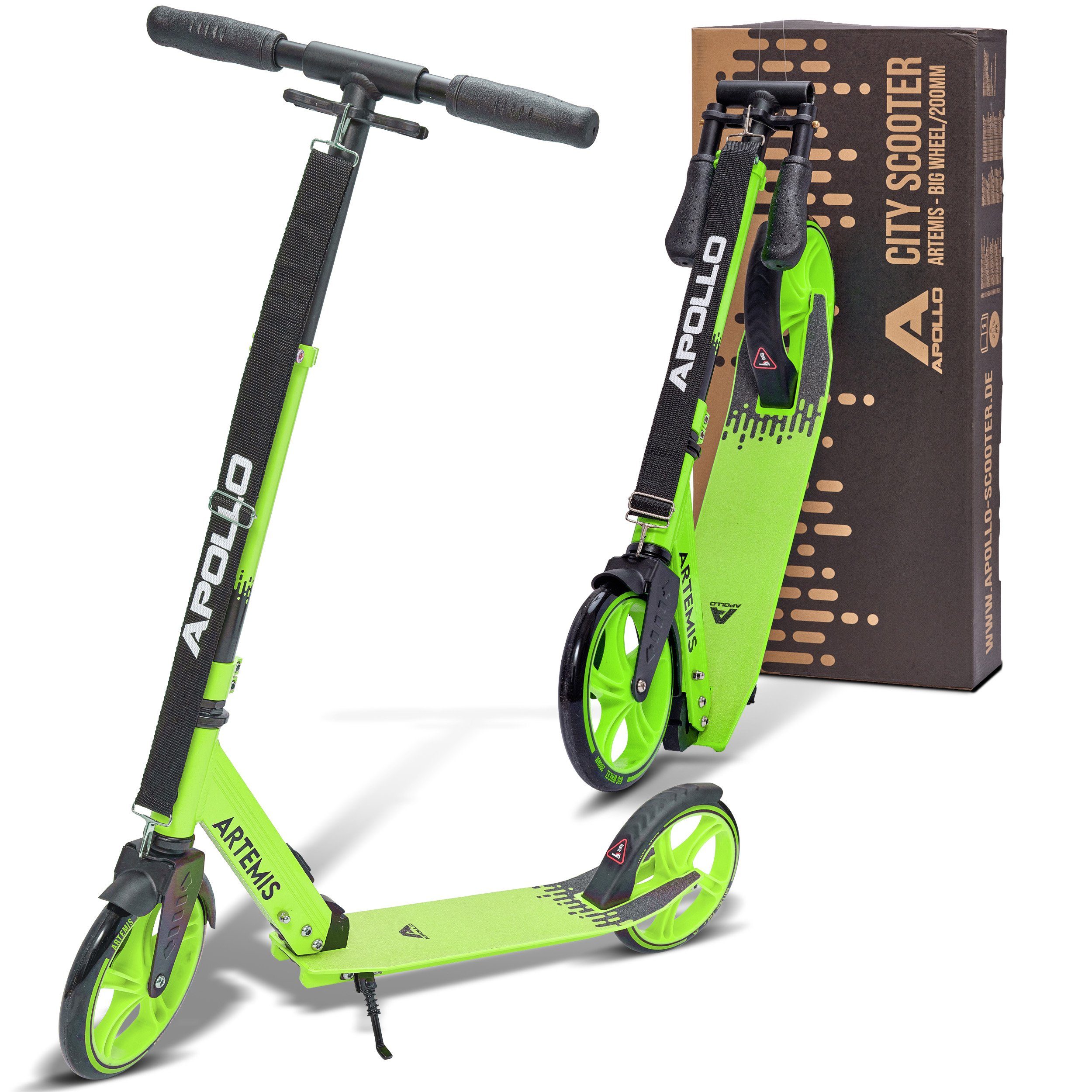 Apollo Cityroller Artemis City Scooter, klappbar und höhenverstellbar, für Kinder