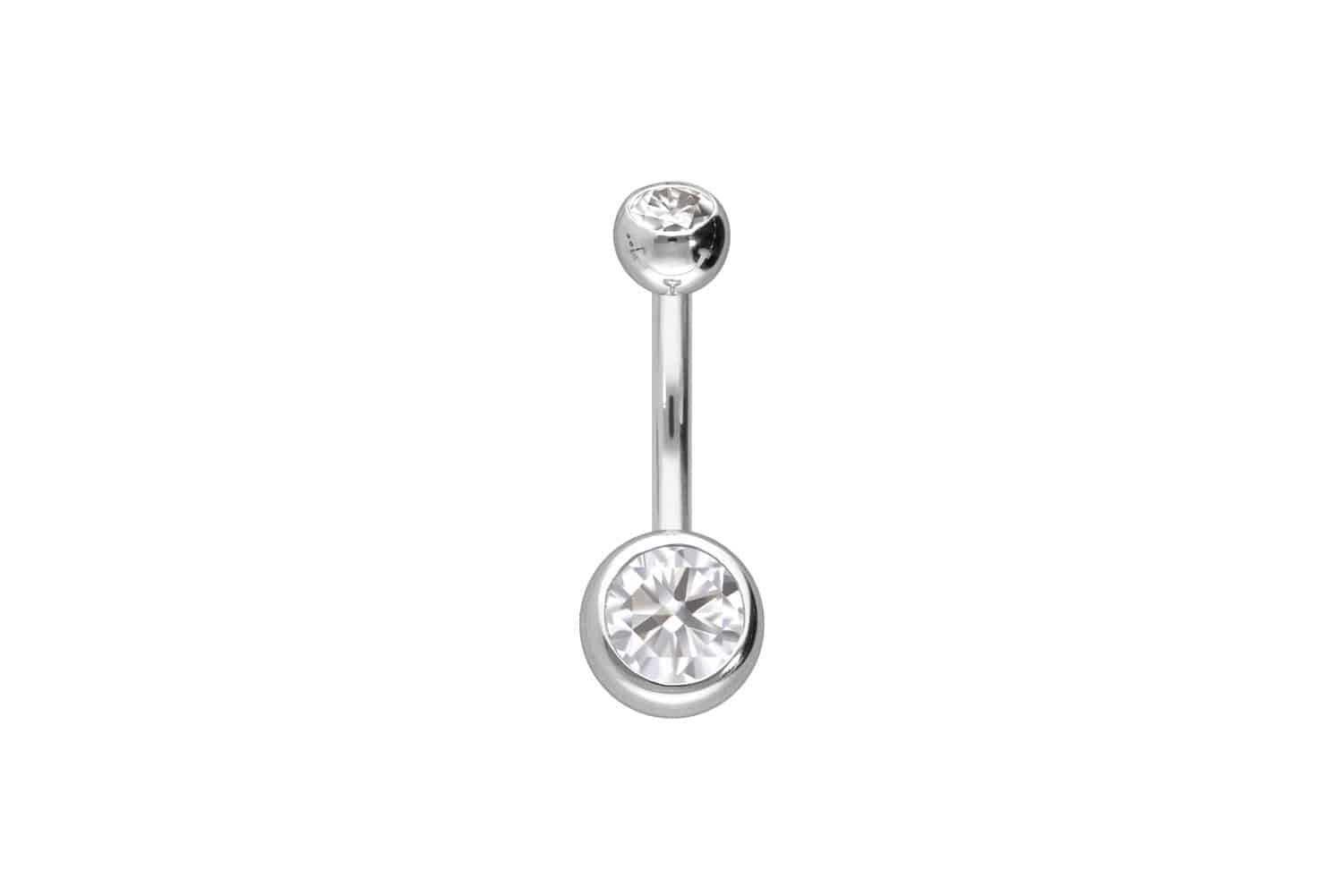 PIERCINGLINE Bauchnabelpiercing 14/18 Karat Gold Bananabell günstig online kaufen