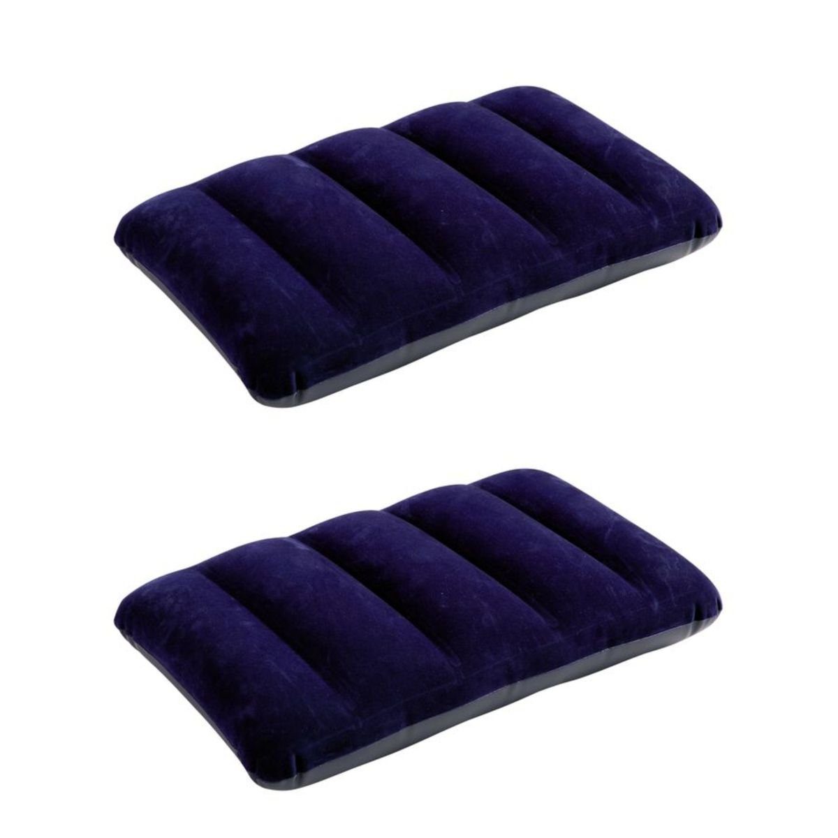 Intex Reisekissen 2er Set INTEX Reisekissen Campingkissen Sitzkissen Stuhlkissen Velour