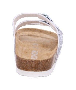 Rohde Alba Pantolette, Sommerschuh, Schlappen, Hausschuh mit buntem Druck, günstig online kaufen