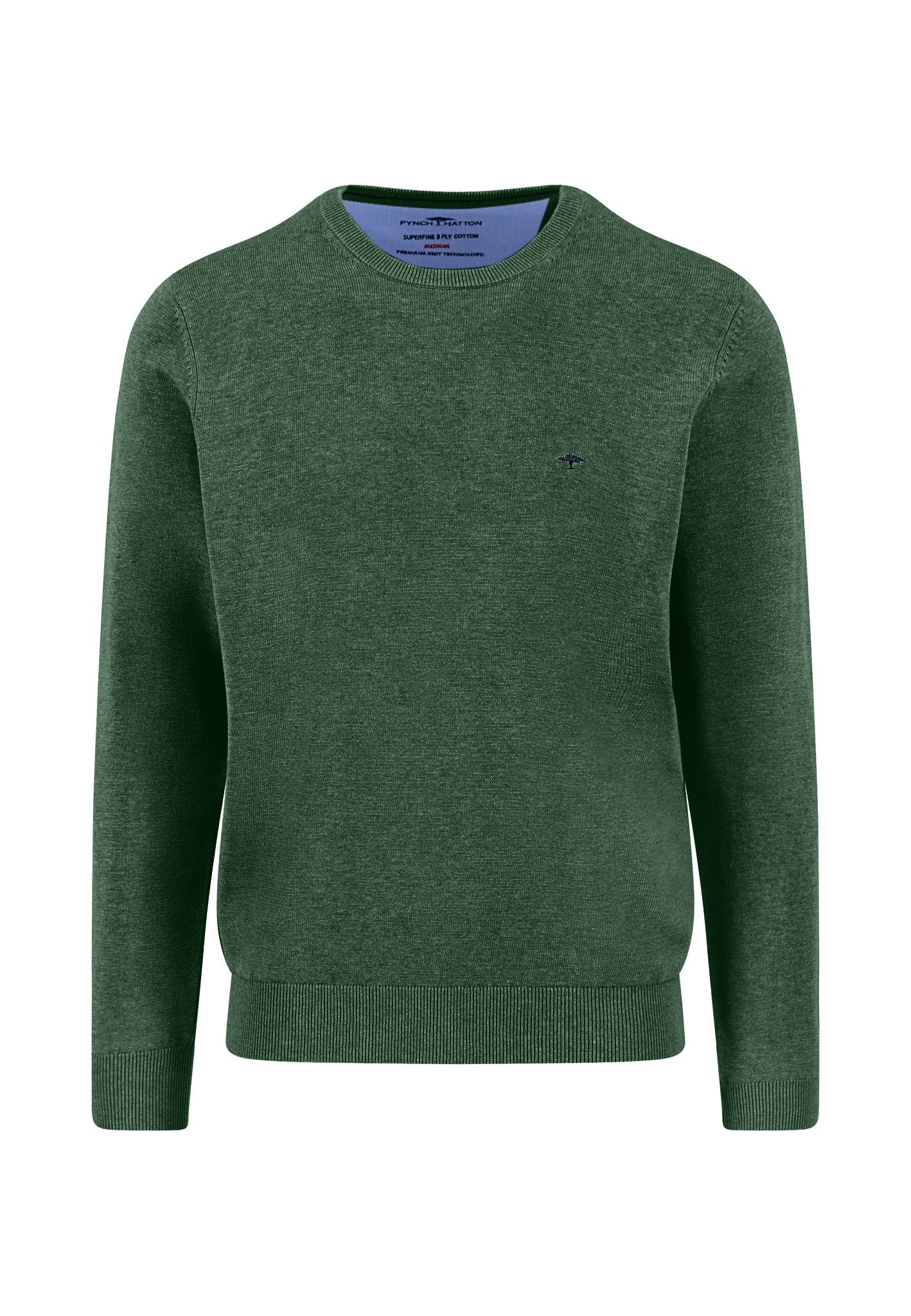 FYNCH-HATTON Strickpullover O-Neck, Superfine günstig online kaufen