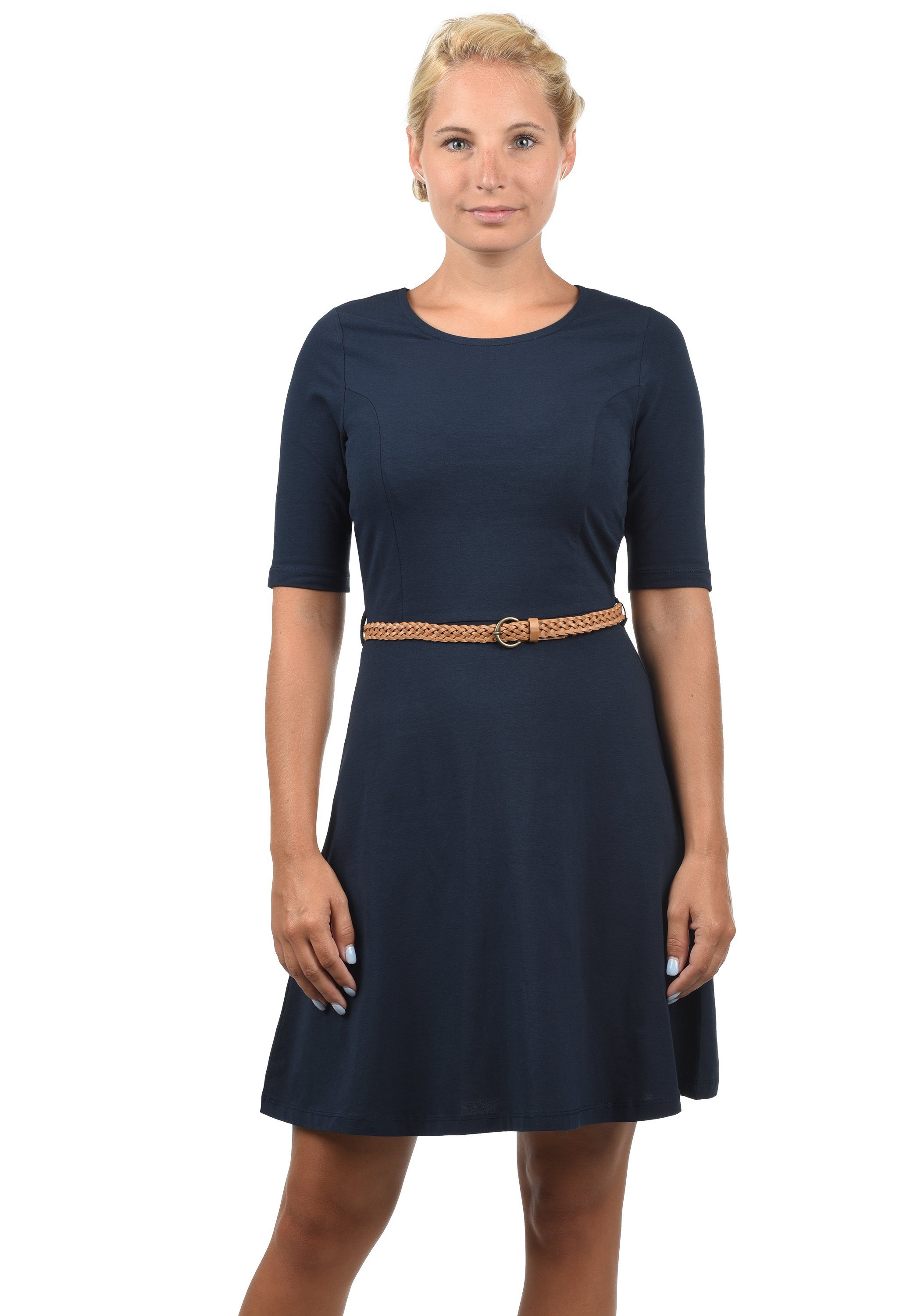 Vero Moda Jerseykleid Scarlet (mit abnehmbarem Gürtel) Kleid tailliert geschnitten