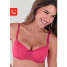 s.Oliver Schalen-BH Denise im Balconette-Schnitt aus Spitze und fancy Mesh, sexy Dessous