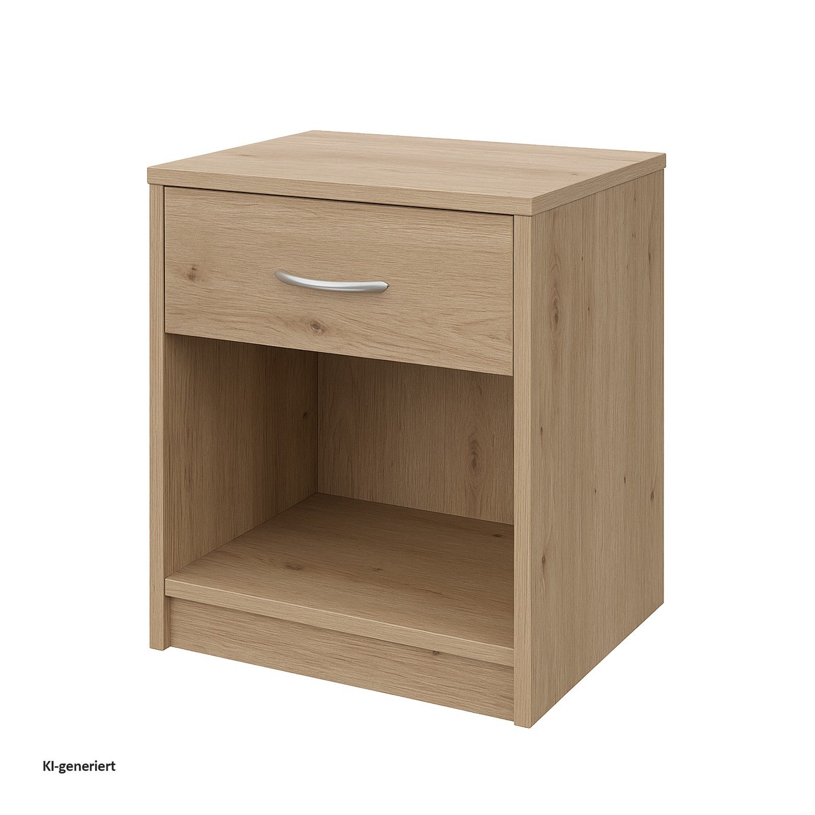 HTI-Living Nachtschrank Nachtschrank mit 1 Schublade Nina Artisaneiche (Stück, 1 Nachtschrank) Nachttisch Nachtkommode