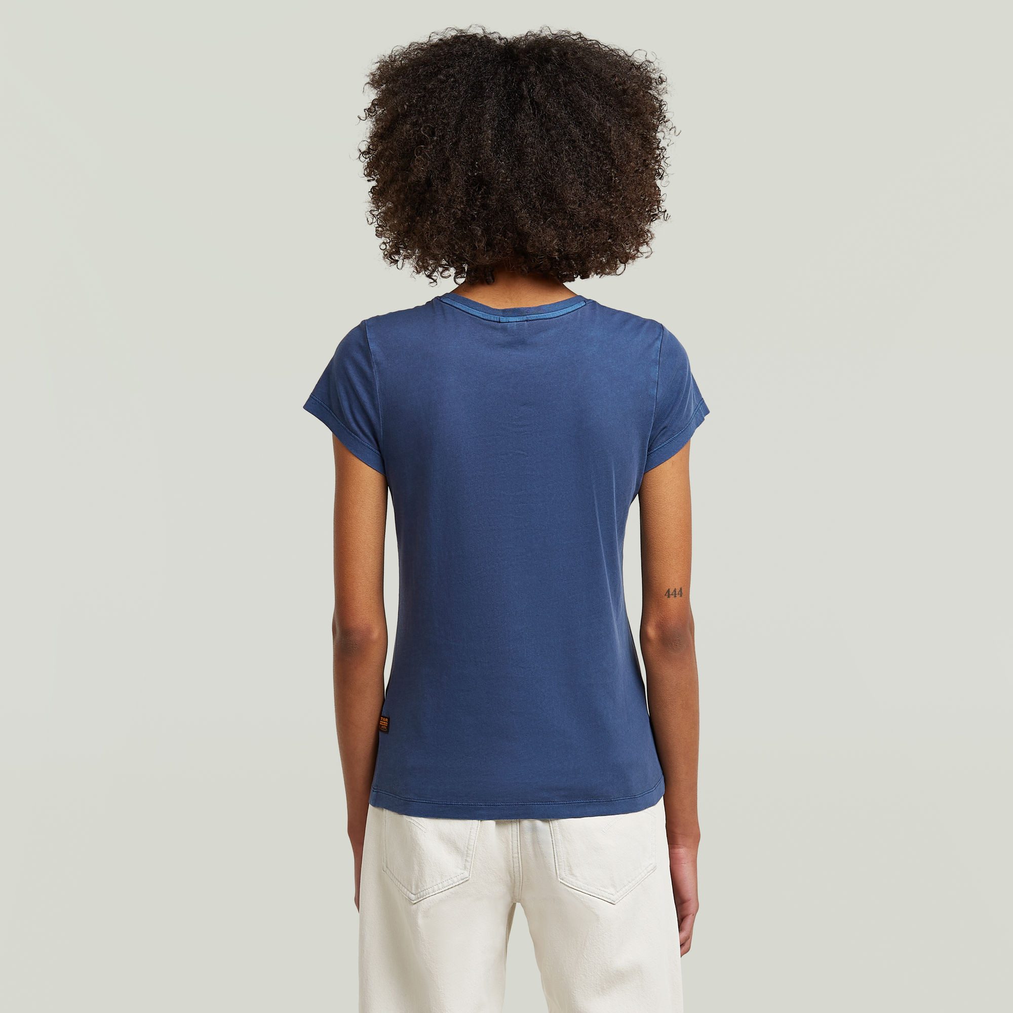 G-STAR V-Shirt Eyben mit Label