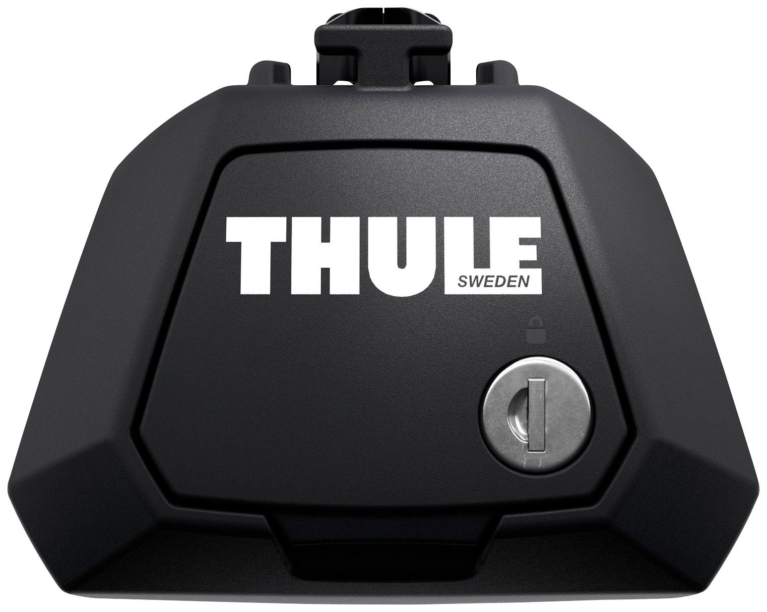 Thule Relingträger Evo Raised Rail, Modellnummer: 710410 (Set, 4-tlg.,  Dachträgerfußsatz), für Thule WingBar Evo, WingBar, SlideBar, SquareBar  Evo, ProBar Evo