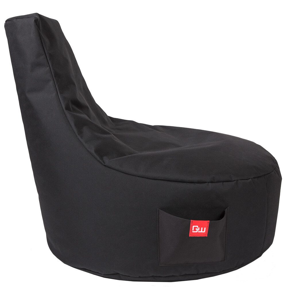 GAMEWAREZ Sitzsack Gamewarez Alpha black Gaming Sitzsack