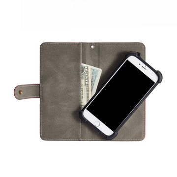 K-S-Trade Handyhülle für Motorola Edge 20 Pro, Handy Schutzhülle Hülle Portemonnee Brieftasche Klapphülle
