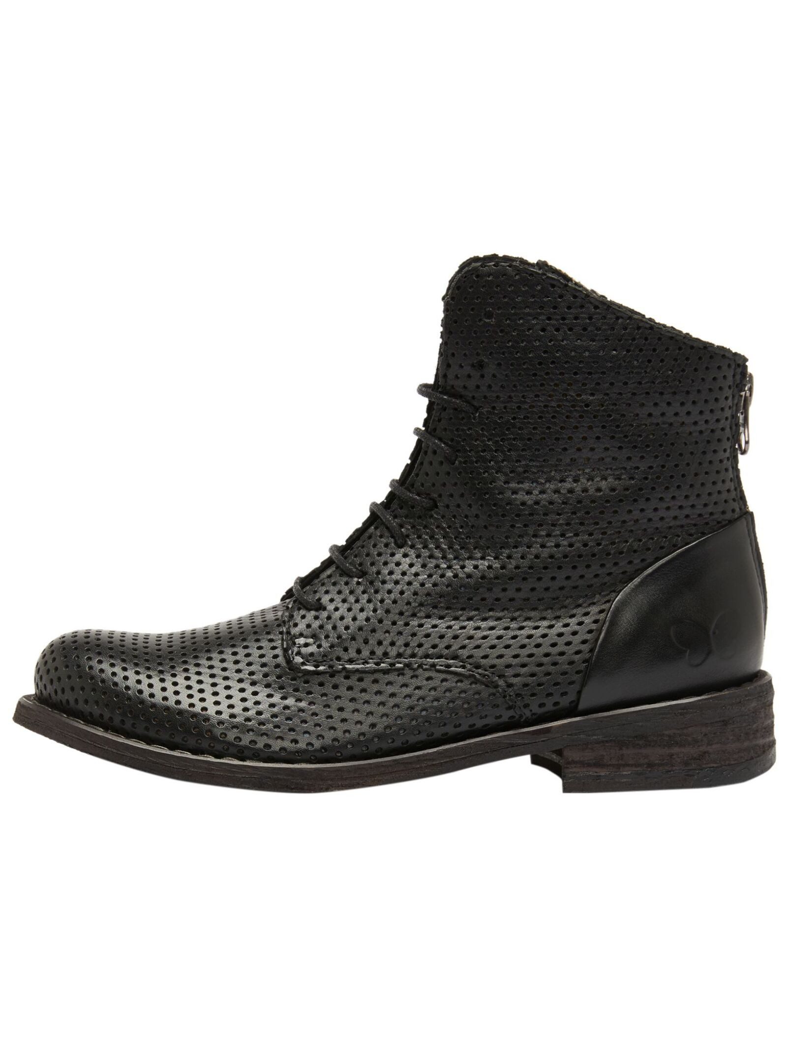 Felmini Wide Fit Stiefelette Leder Schnürstiefelette günstig online kaufen