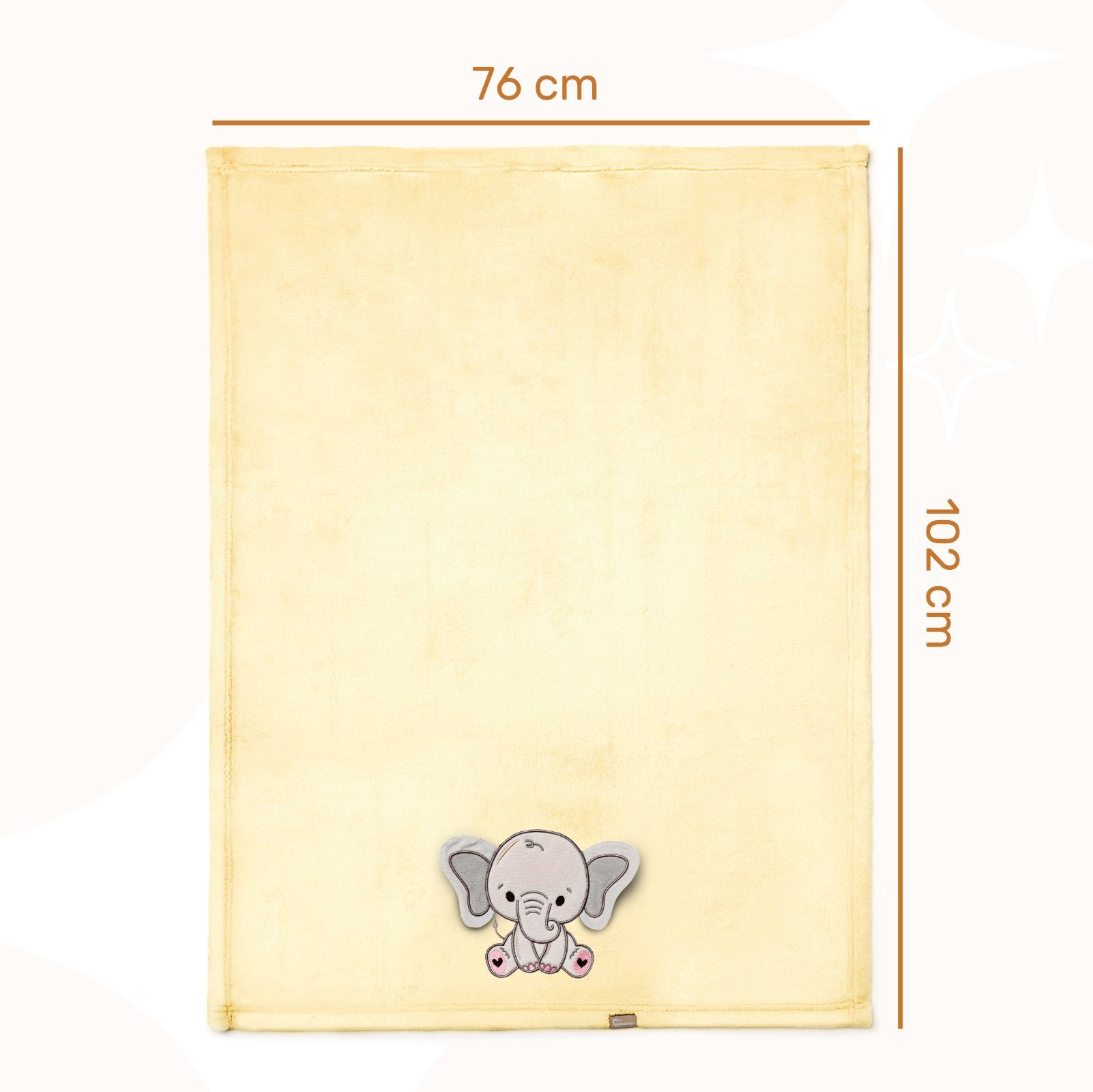 Wohndecke Warme Kuscheldecke Babydecke Blanket Baby Geschenk BE20-168, Be M günstig online kaufen