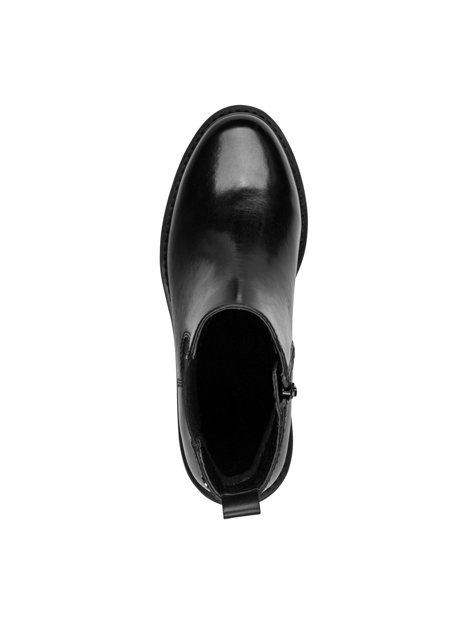 Jana Mehrweite aus Leder kein Absatz 8-25700-45 Chelseaboots