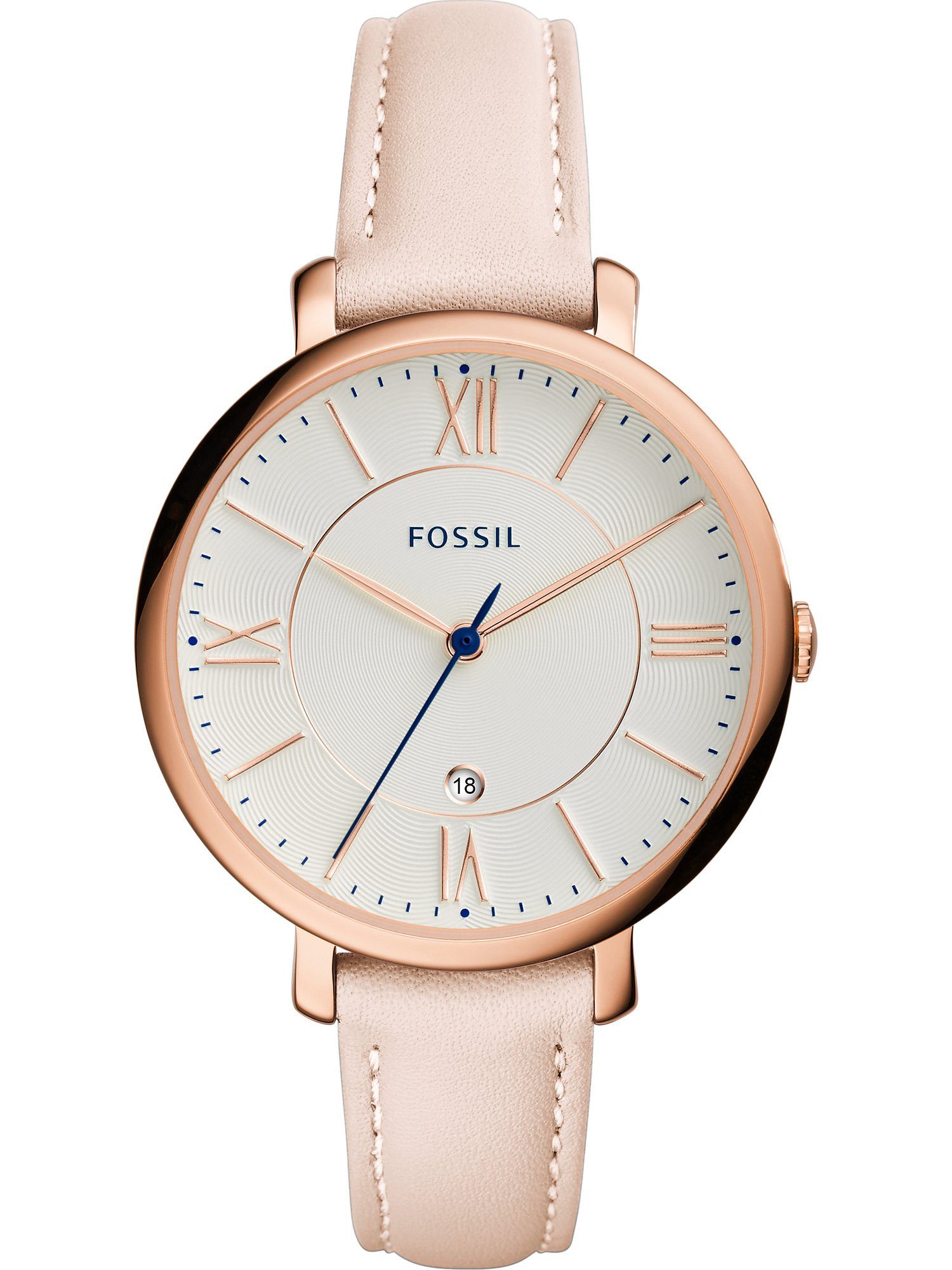 Fossil Quarzuhr Fossil Damen-Uhren Analog Quarz günstig online kaufen