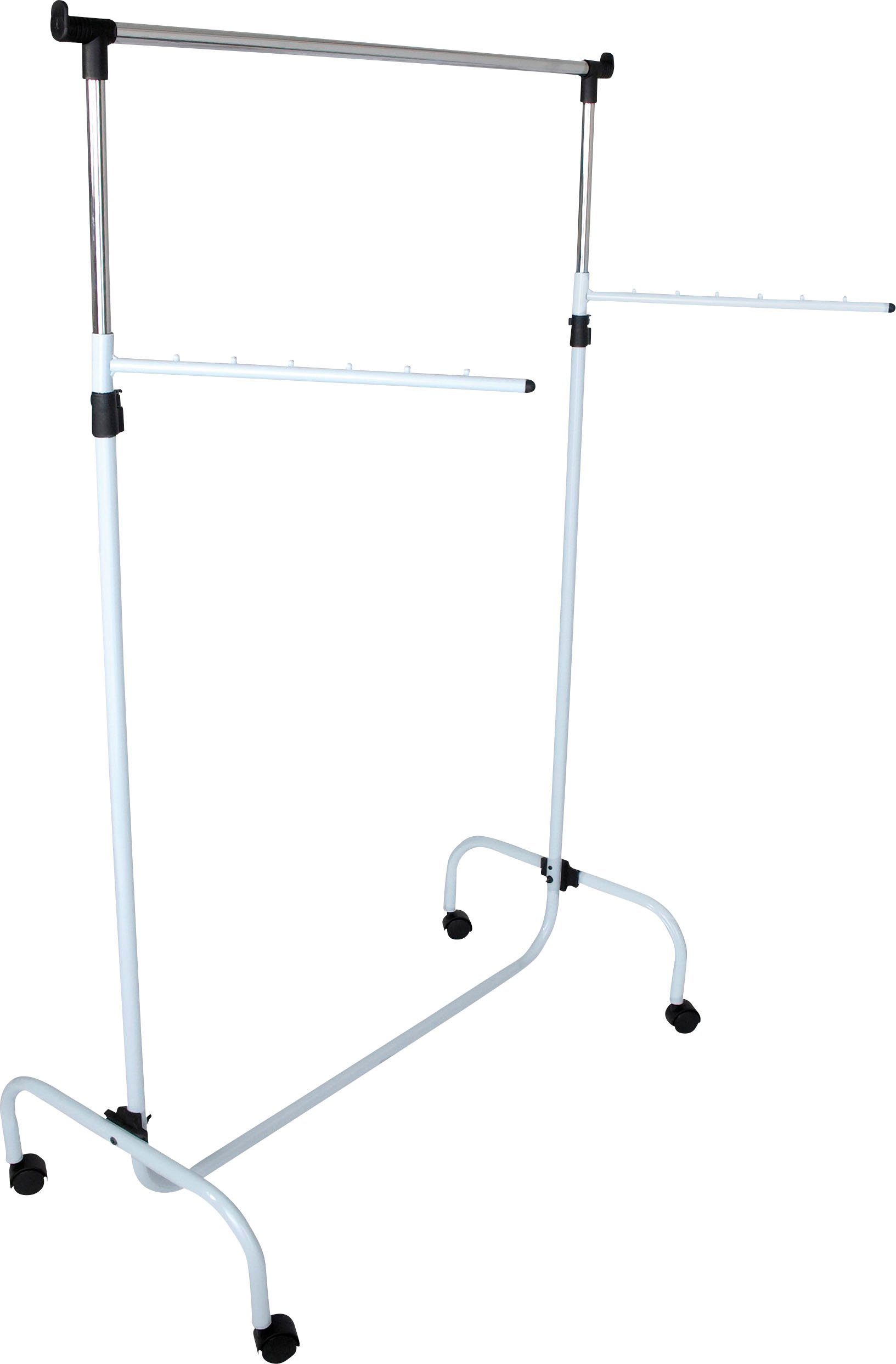 WENKO Kleiderständer Trio, Höhenverstellbar. Reduzierter Preis € 32,99. Unverbindliche Preisempfehlung € 39,99