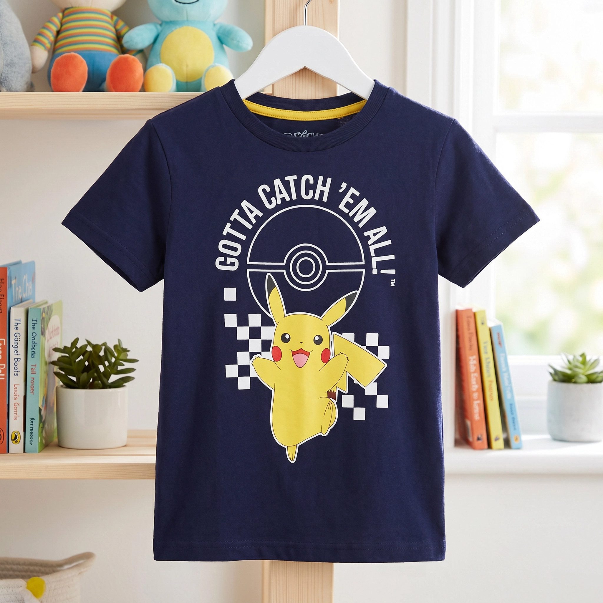 Print-Shirt Pokemon Pikachu Jungen T-Shirt Kurzarm Shirt