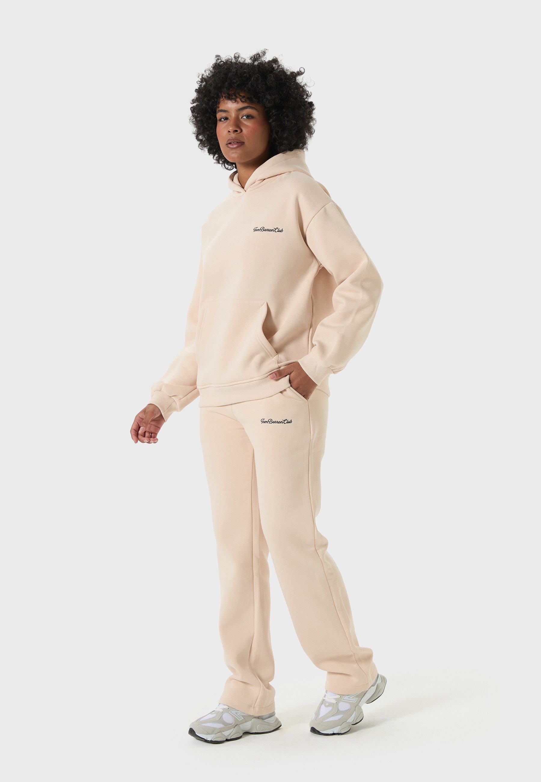 Tom Barron Freizeitanzug Oversize Fashion Tracksuit With Hoodie And Cangoroo Pocket