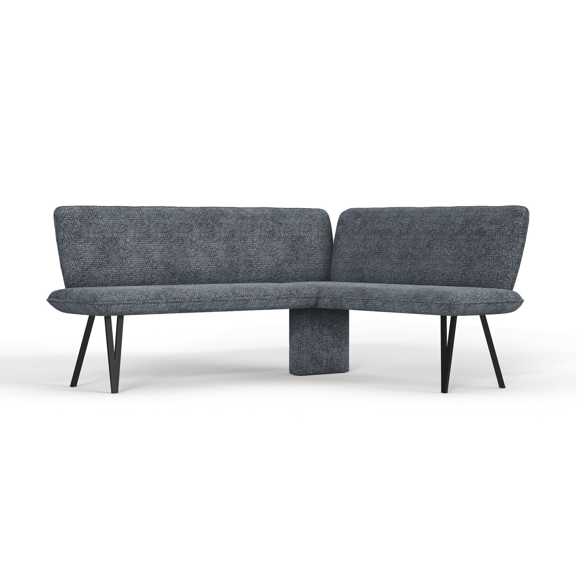 OTTO home Eckbank Mily Küchenbank, Polsterbank, Esszimmerbank, 205x164 cm, Moderne Bank und Farben, Sitzplatzanzahl: 5, Frei in Raum stellbar