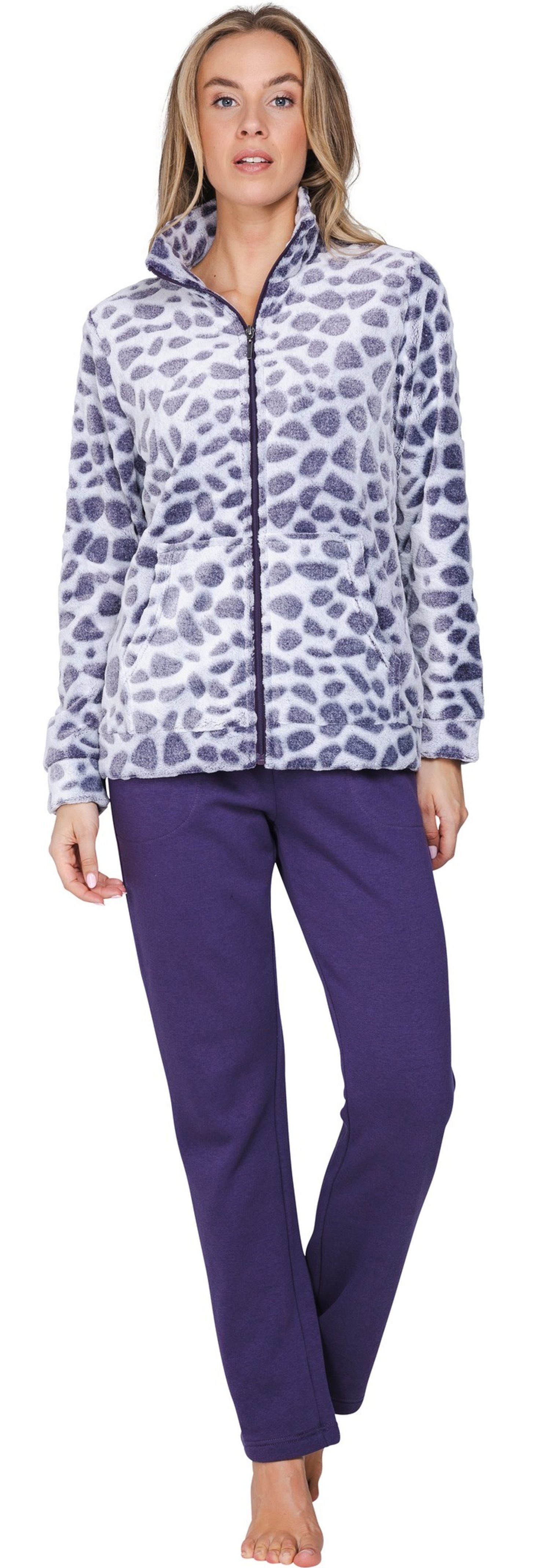 Pastunette Hausanzug Damen Homewearanzug kuschelig (2 tlg) Modisches Design