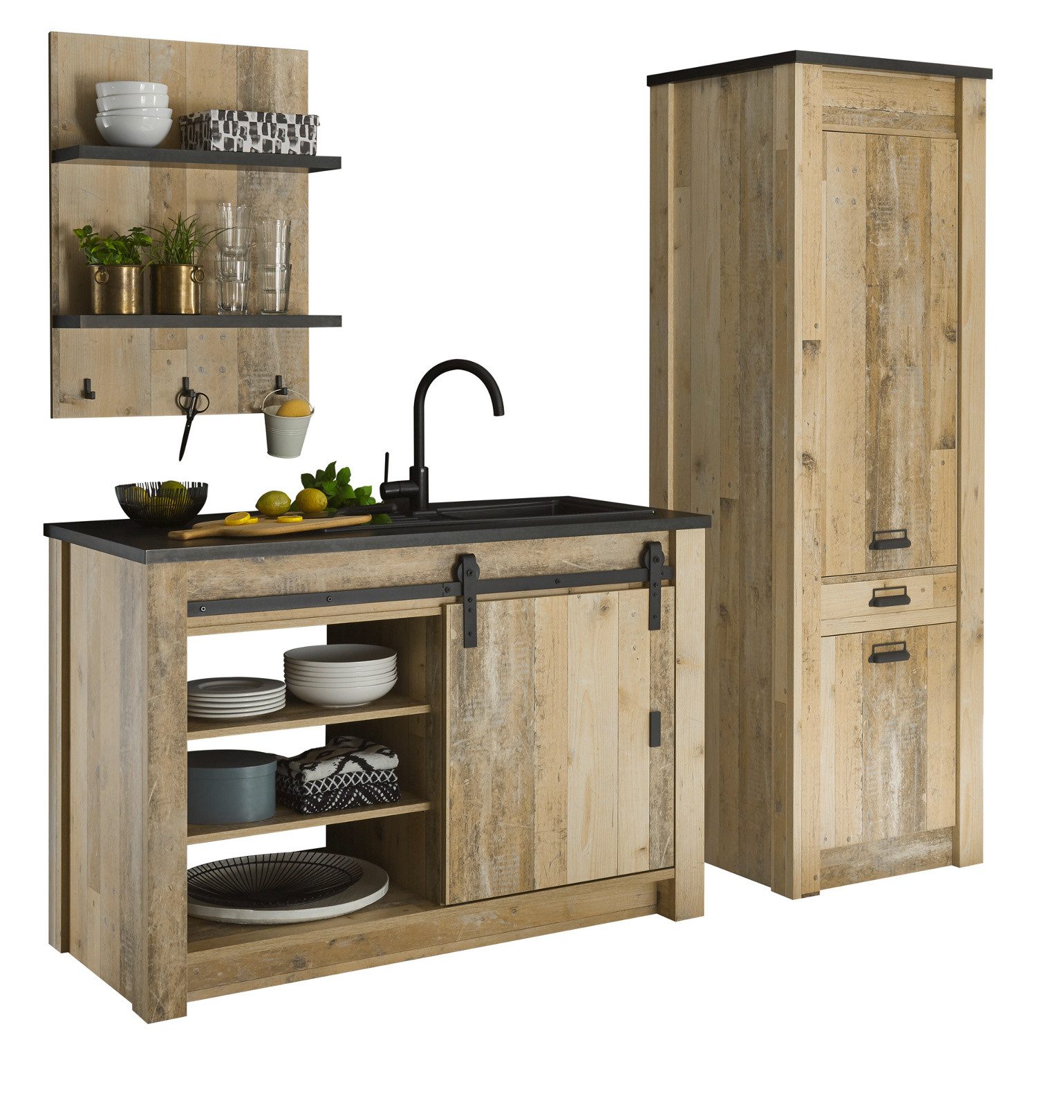 Furn.Design Küchenbuffet Stove