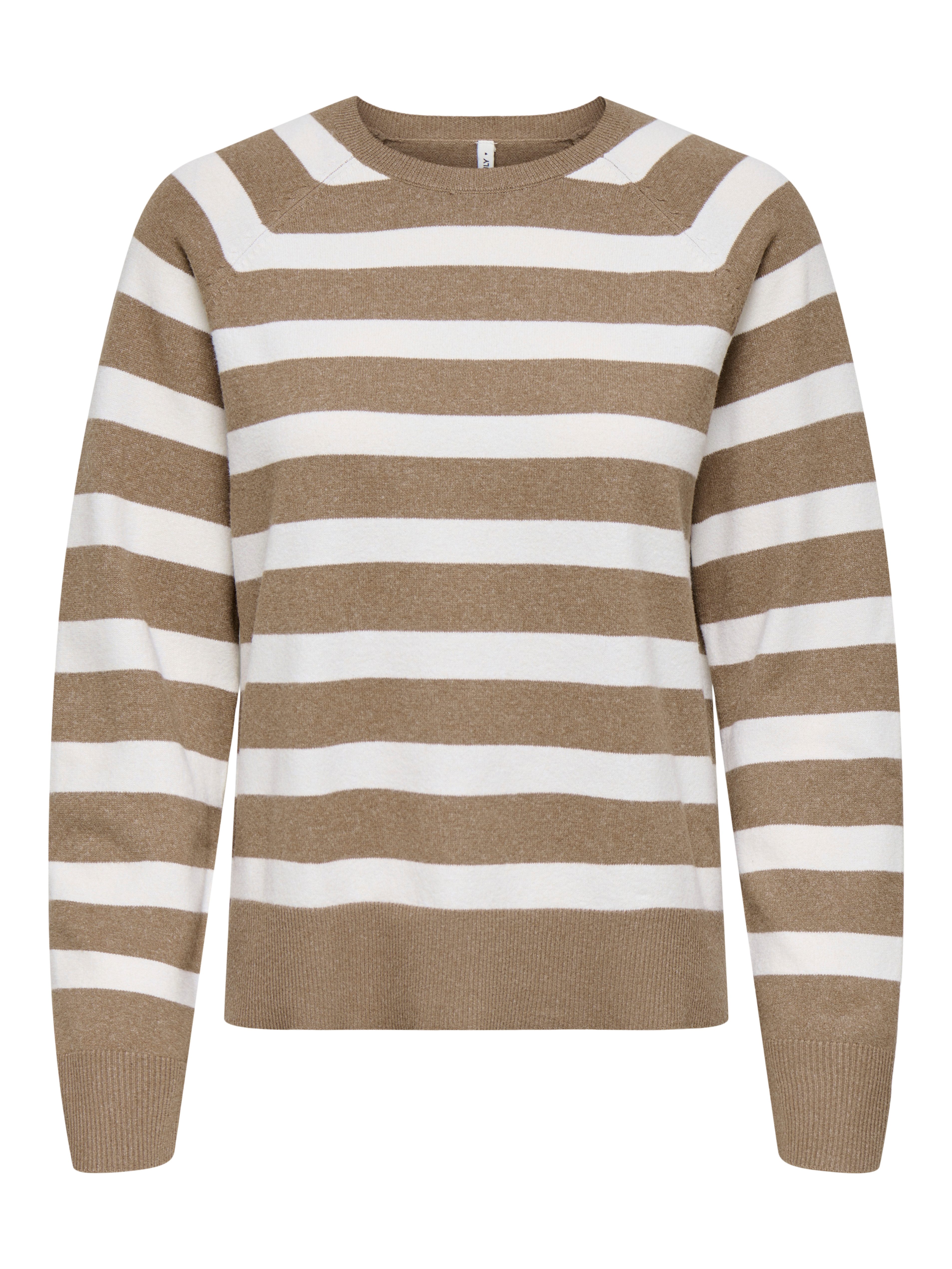 ONLY Rundhalspullover ONLAMA LIFE LS RAGLAN O-NECK CC KNT günstig online kaufen