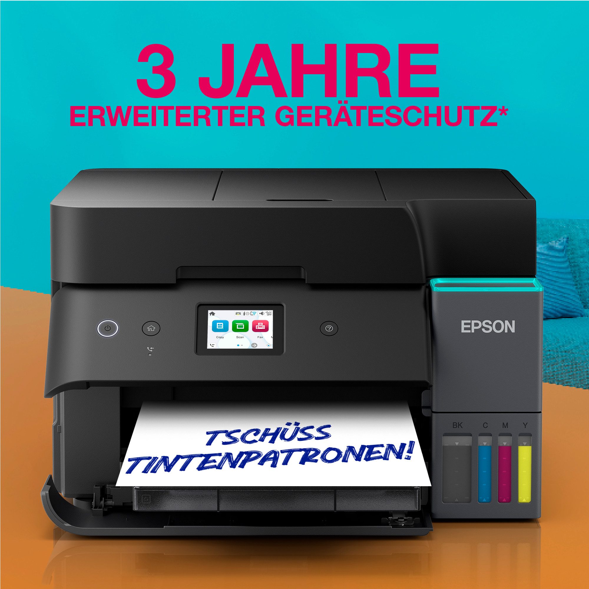 Epson EcoTank ET-4955 Multifunktionsdrucker, (WLAN (Wi-Fi), LAN (Ethernet), Wi-Fi Direct)