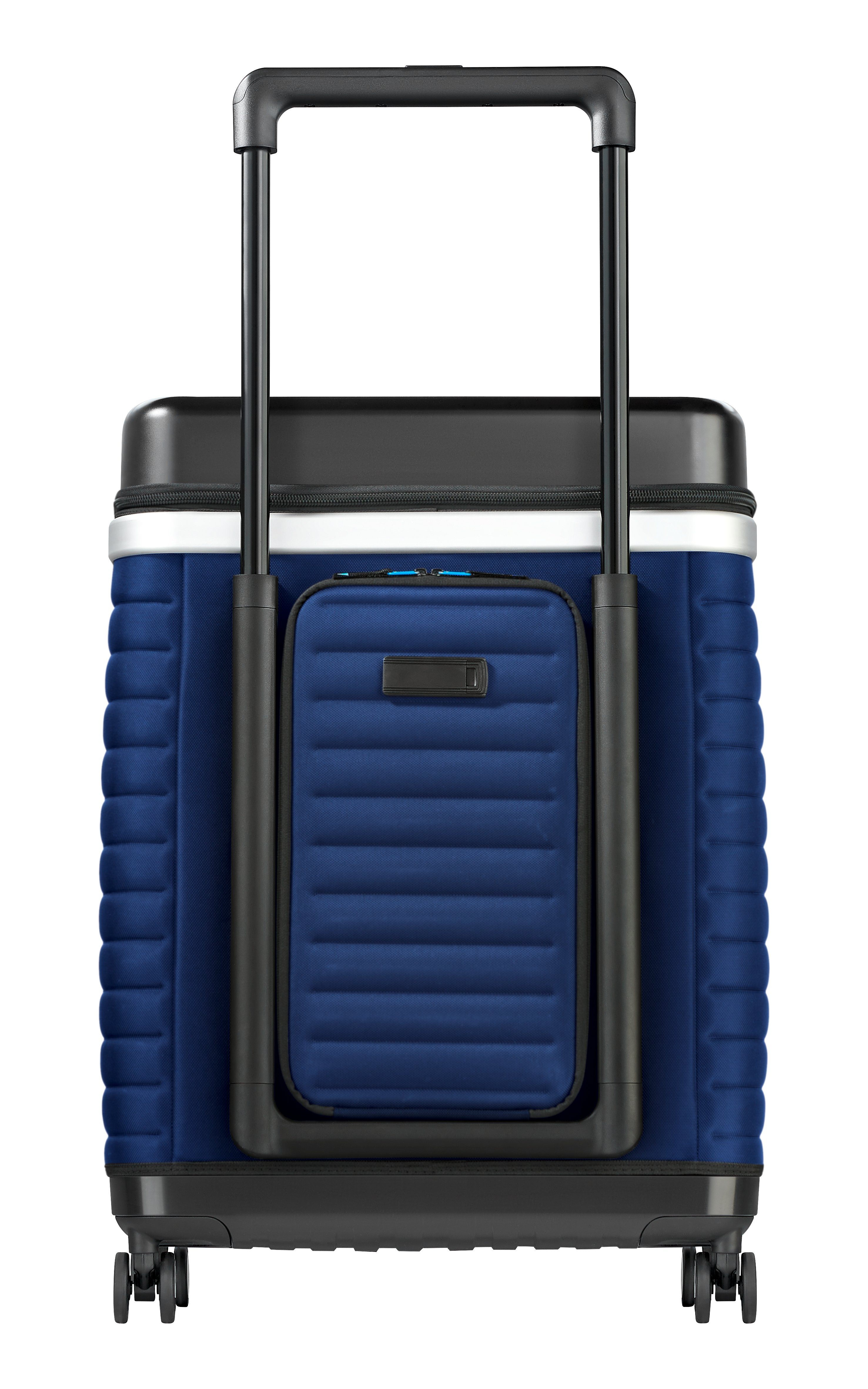 Suitcase, ausziehbarem System Pull Up Mobiler Pull GmbH Blue Pull Up Up Case Estate Koffer mit Kleiderschrank
