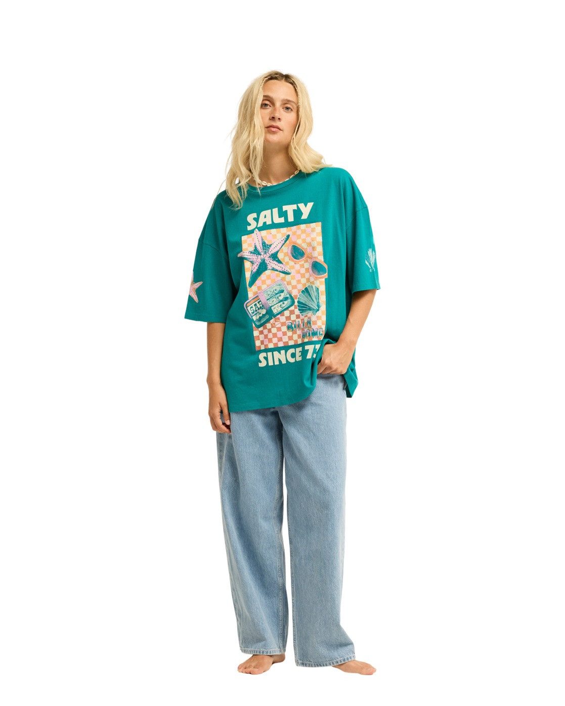 Billabong Oversize-Shirt Salty Since