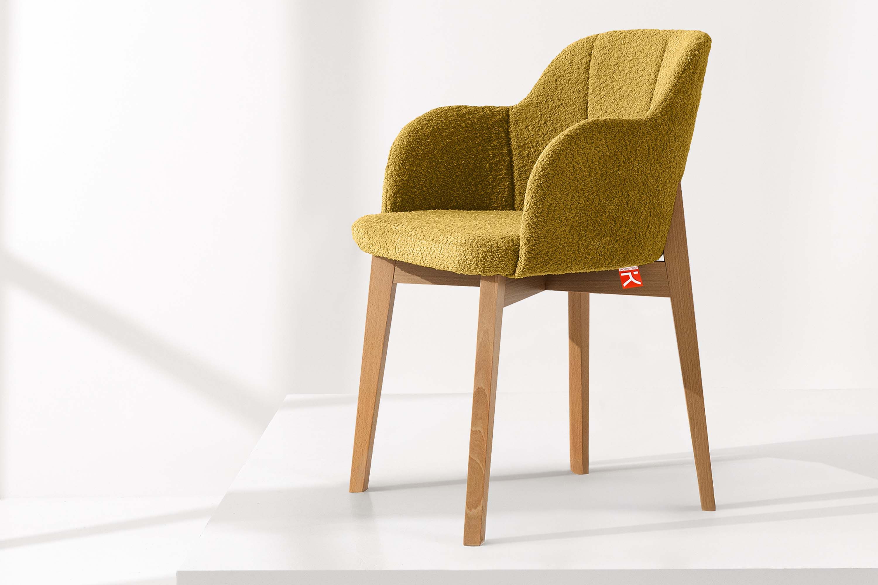 KONSIMO® Polsterstuhl LONIS Esszimmerstühle (2er Set), Loungesessel, herges günstig online kaufen