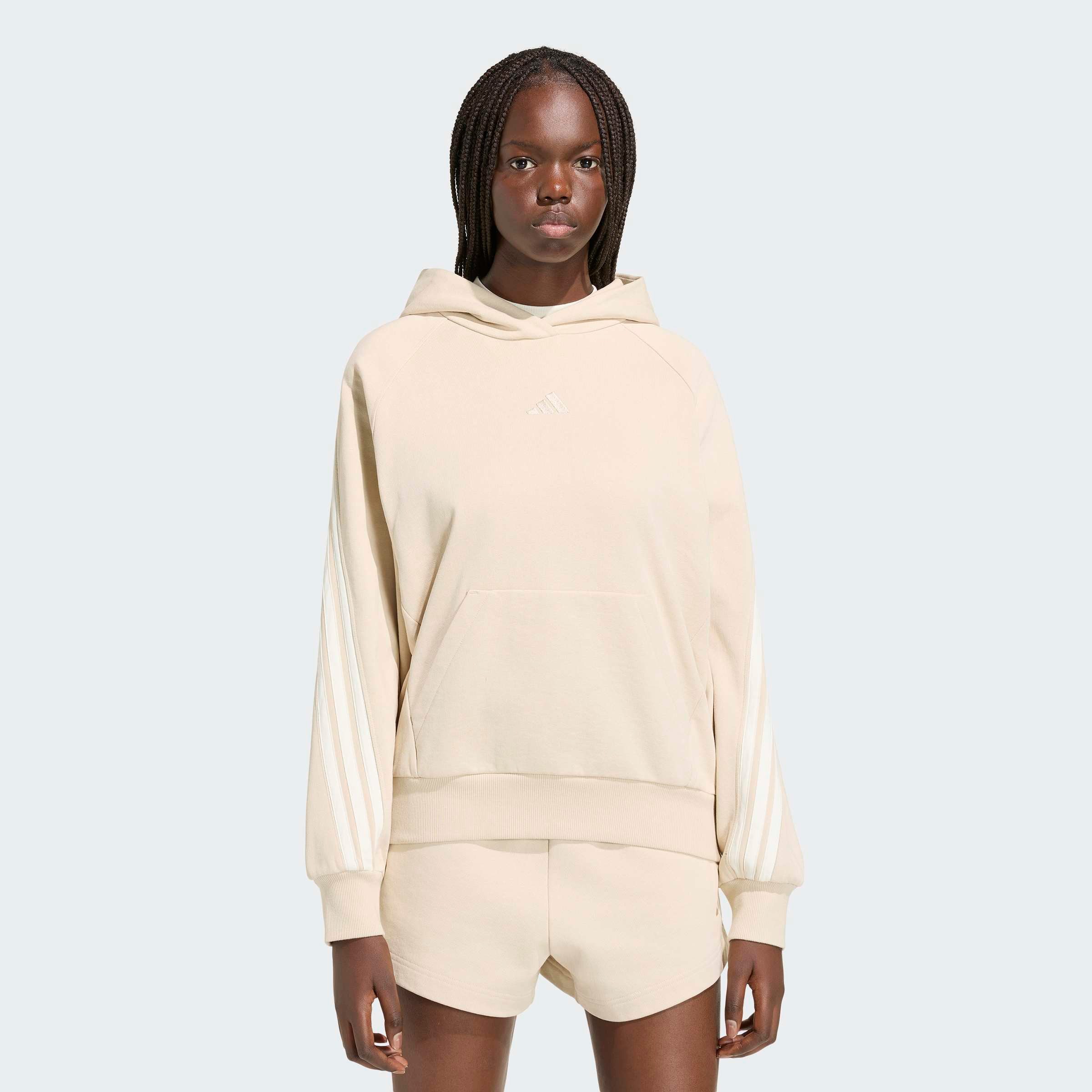 adidas Sportswear Kapuzensweatshirt KIT W AK 3S OH HD Schwere Premium-Qualität, robuste Stoffstruktur