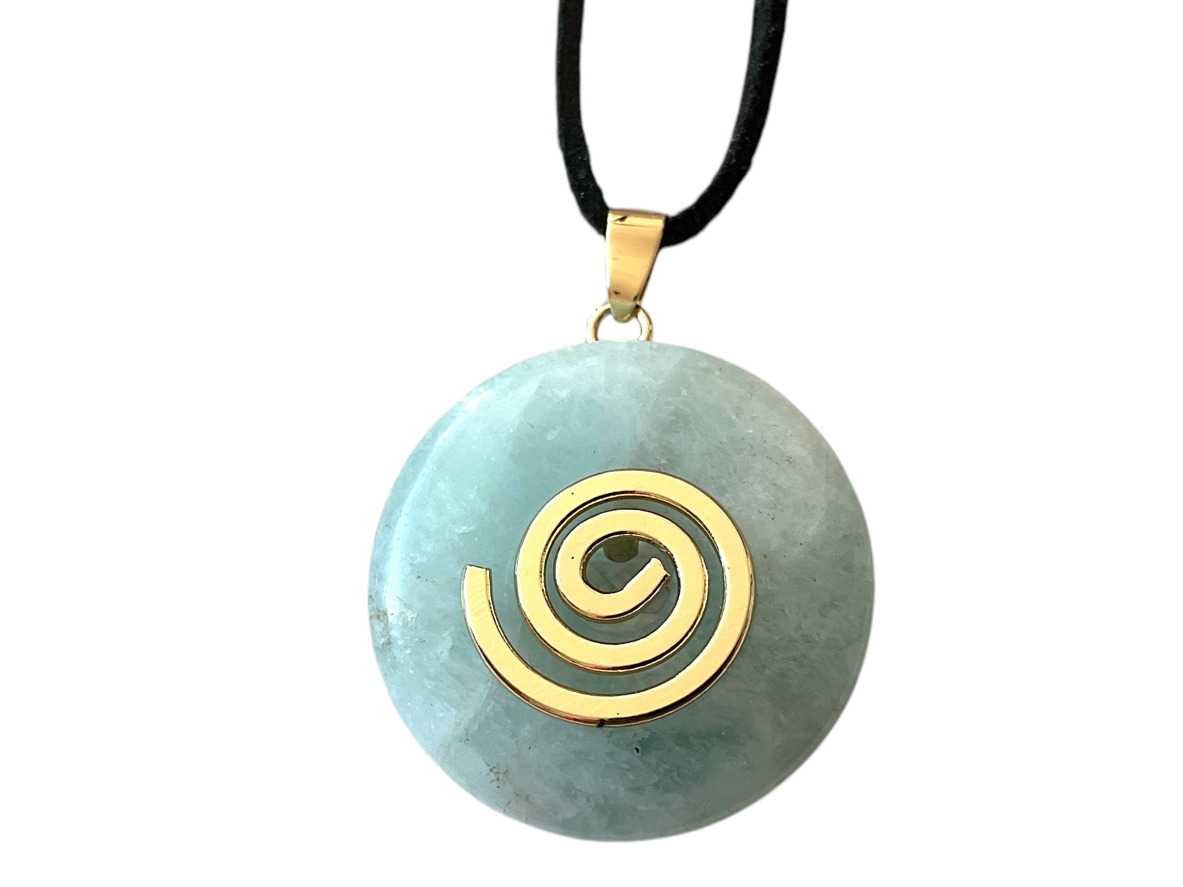 Steinfixx® Lange Kette echter Edelsteindonut 30 günstig online kaufen
