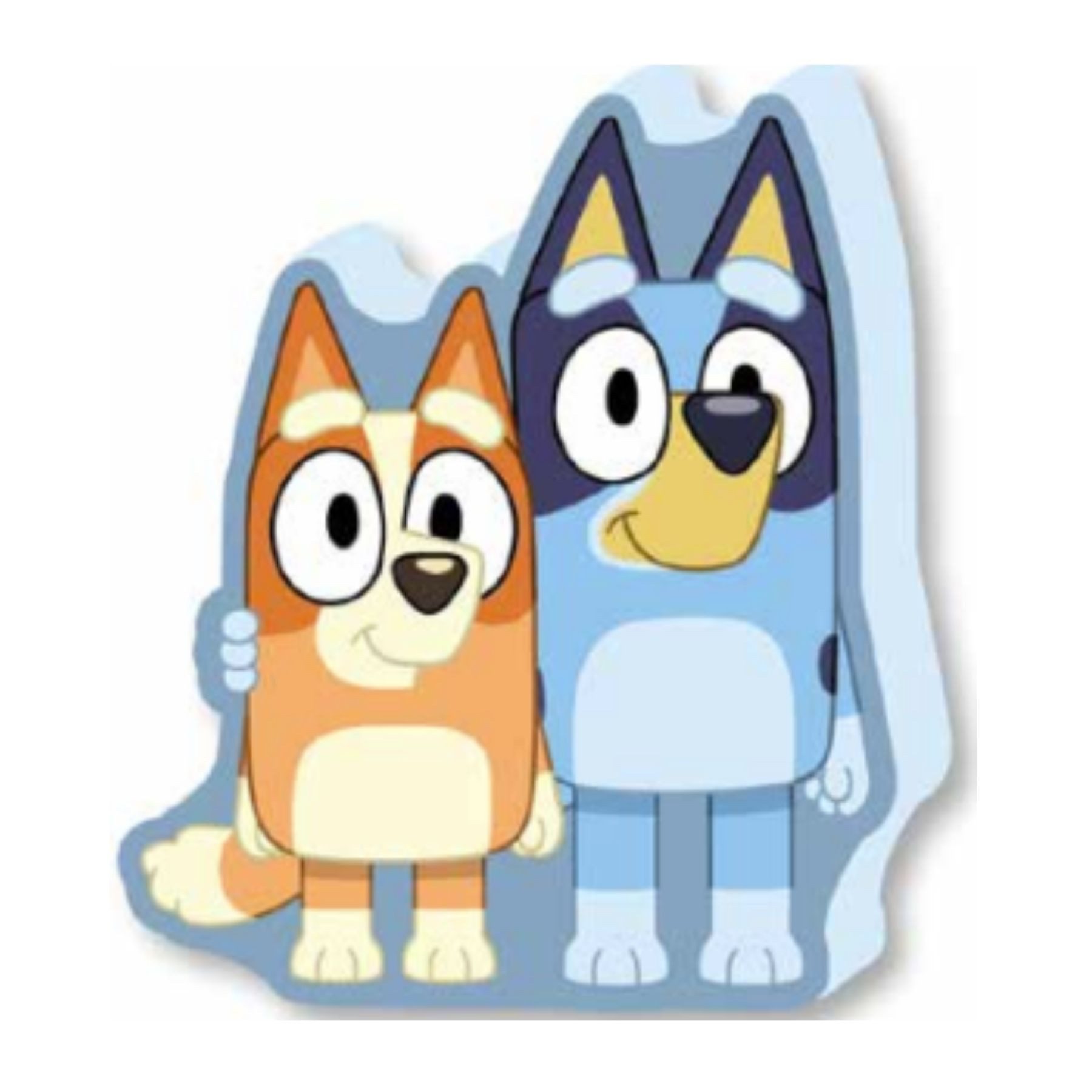 Bluey Dekokissen 40 cm 3D Dekokissen für Kinderzimmer und Spielbereich Weic günstig online kaufen