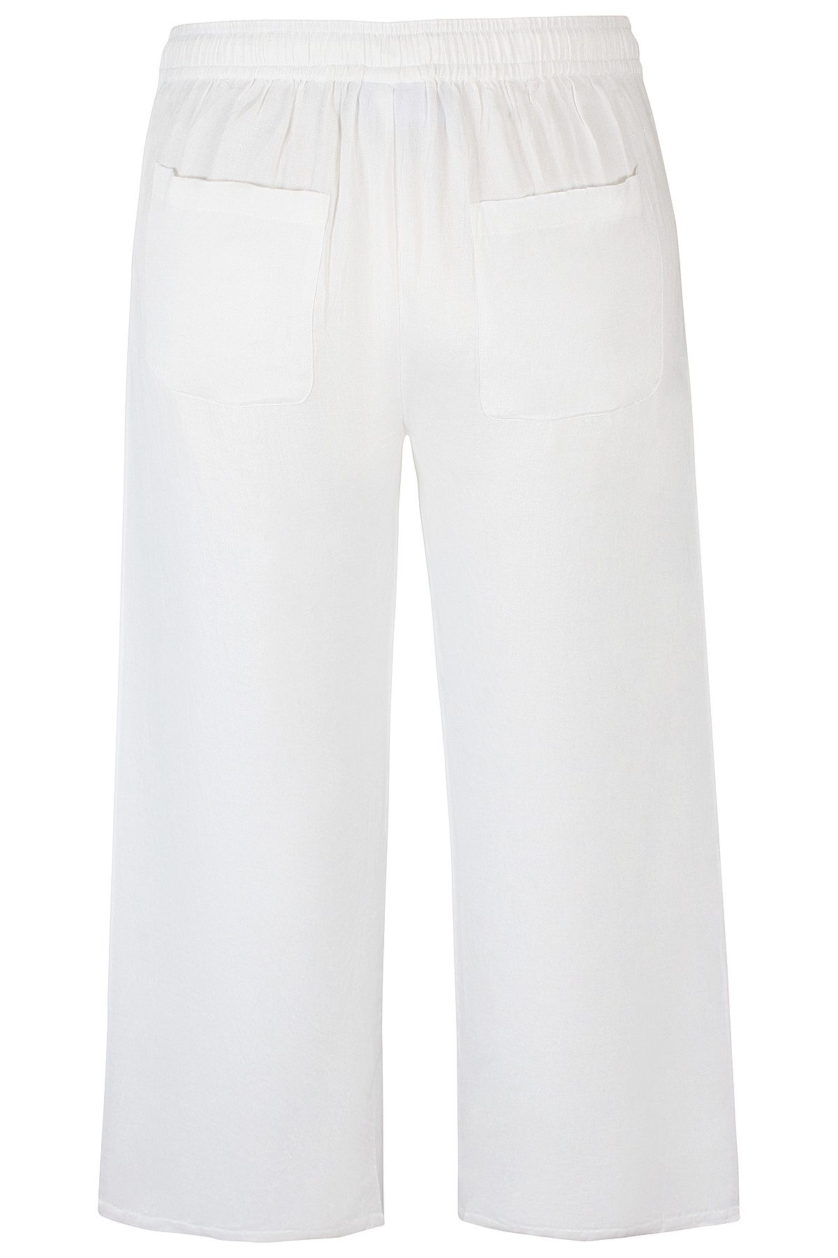 Zhenzi Leinenhose Leinenhose Hyla weiß Elastikbund günstig online kaufen