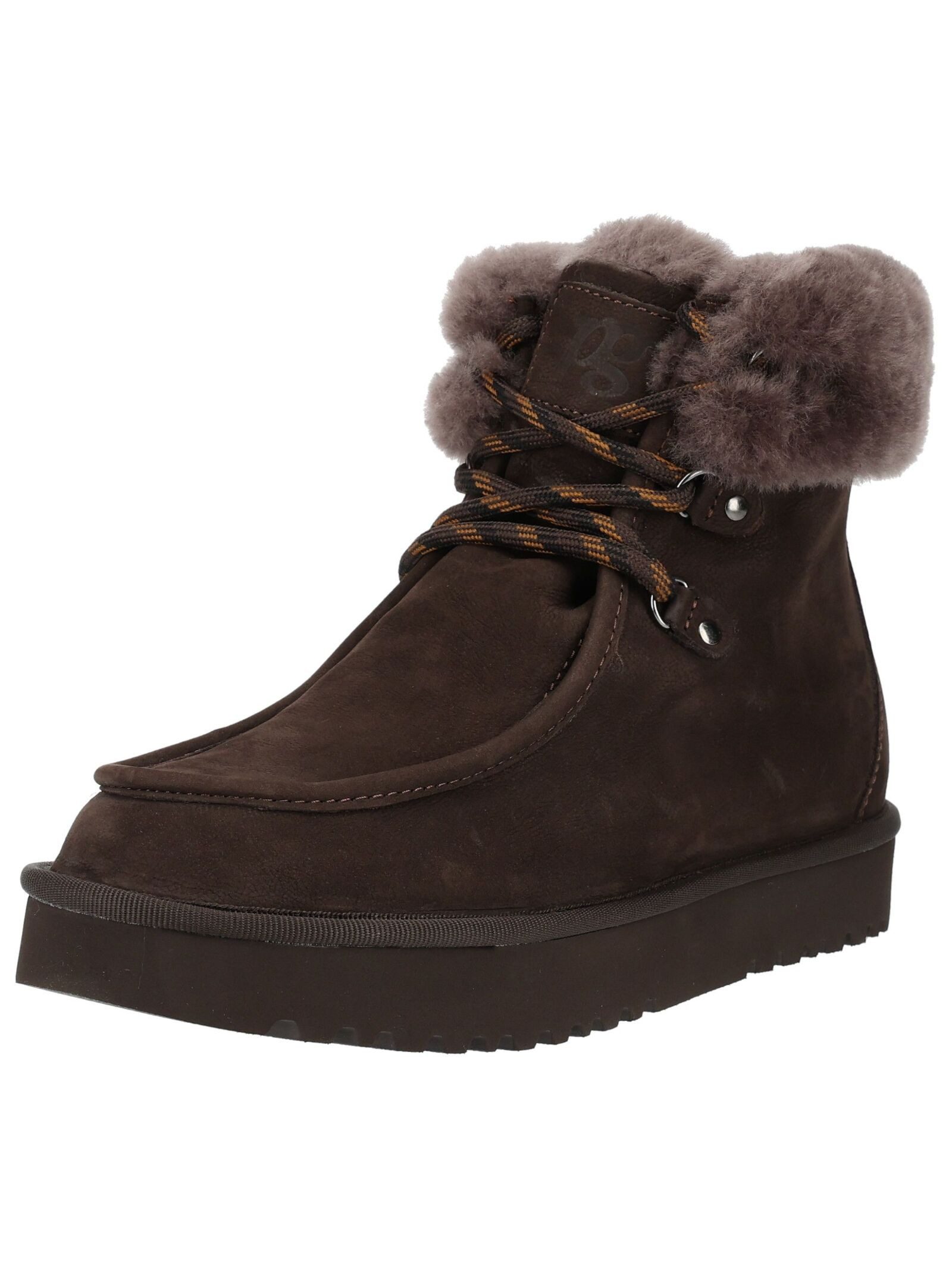 Paul Green Paul Green Stiefelette Nubukleder Schnürstiefelette