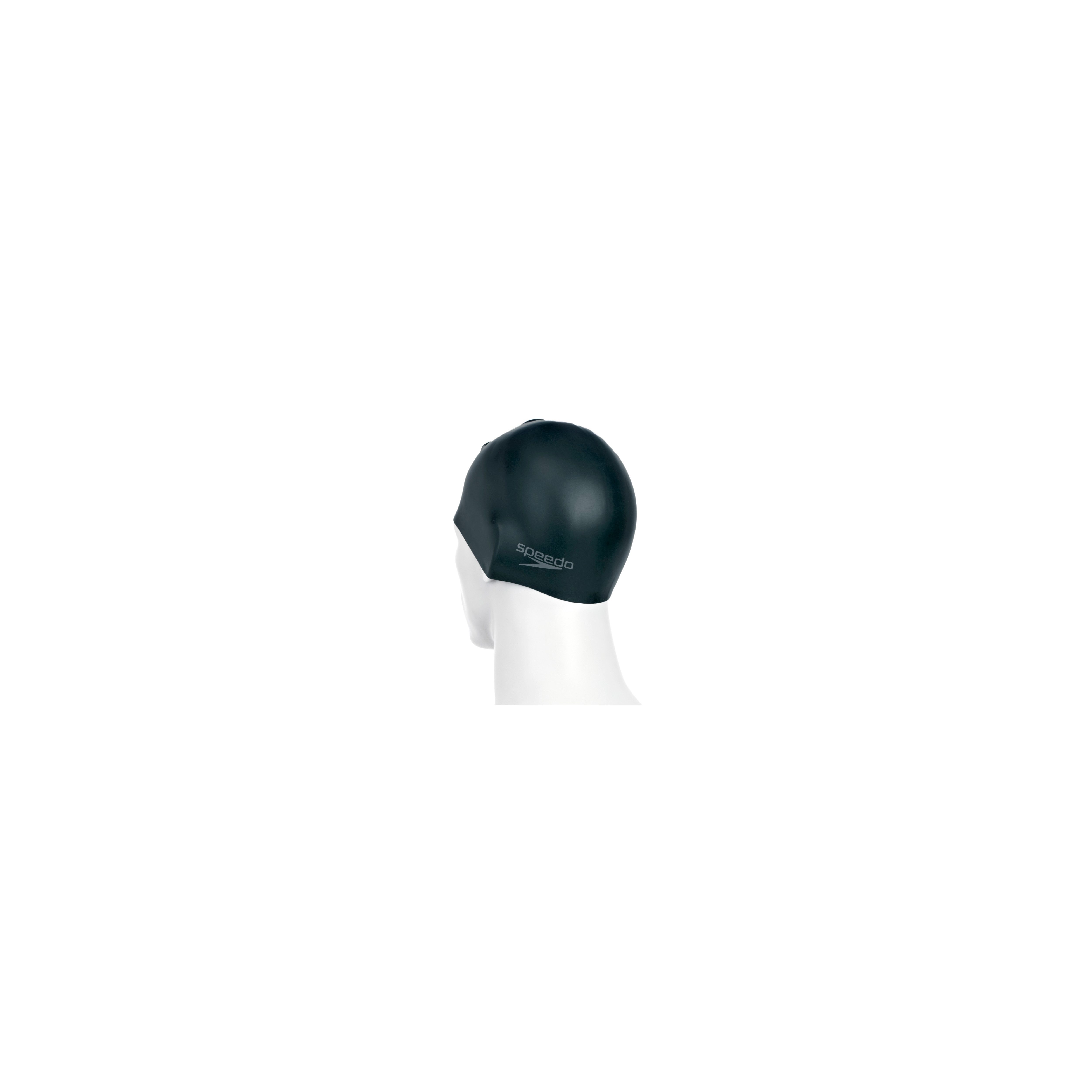 Speedo Badekappe SILICONE CAP NVY, mit ergonomischem 3D-Design, eng anliegende Passform