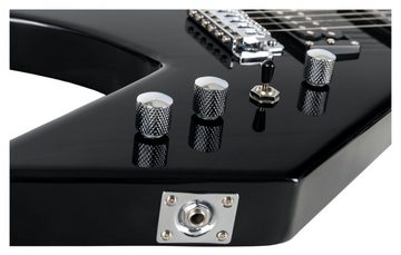 Rocktile E-Gitarre Warhead elektrische Gitarre, Heavy-Style, 2 Humbucker Tonabnehmer