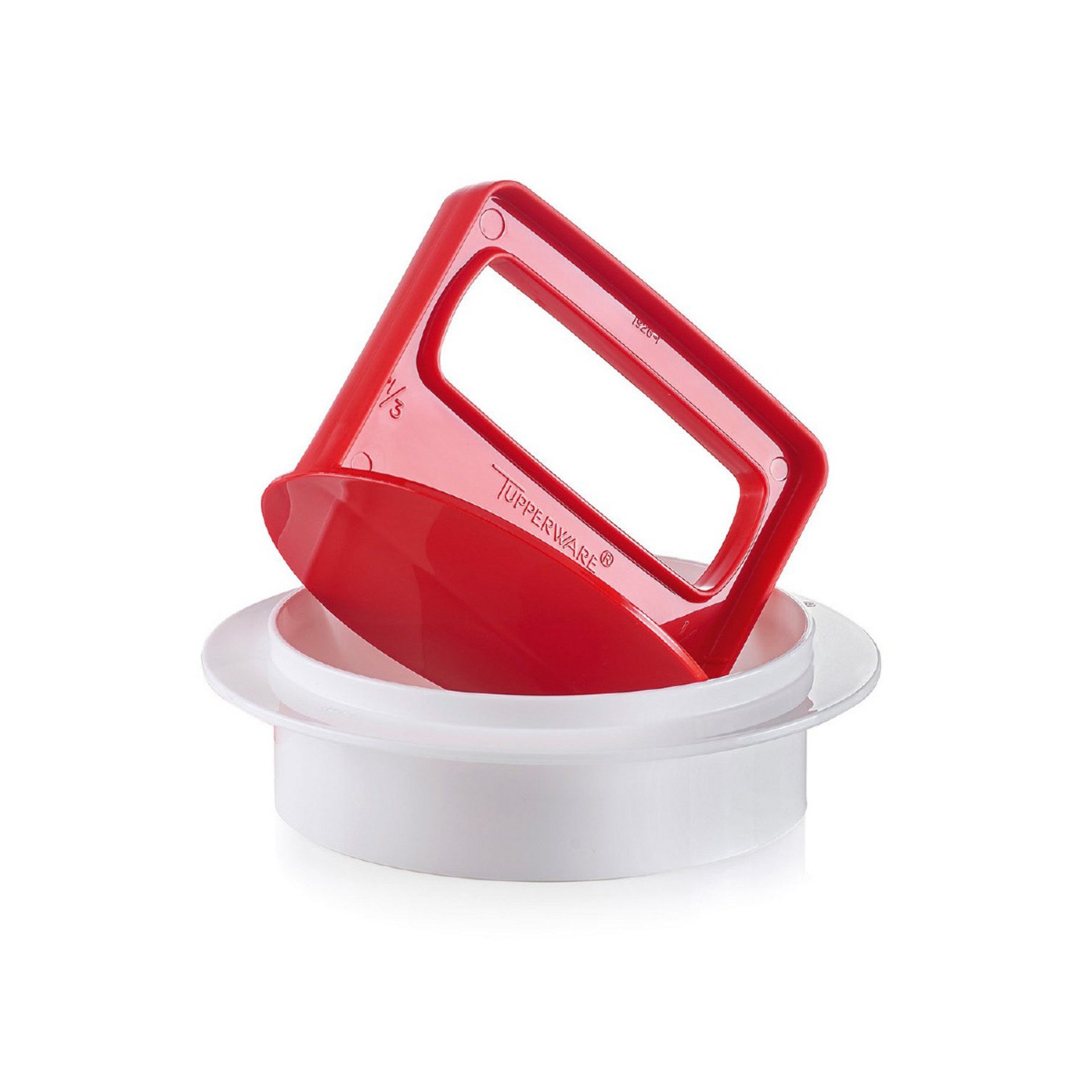 TUPPERWARE Burgerpresse Hamburger-Maker Former Presse Burgerpresse Frikadellen