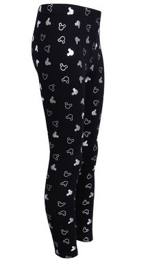 Sarcia.eu 7/8-Leggings Schwarz-silberne, isolierende Leggings Mickey Mouse Disney 10-11 Jahre