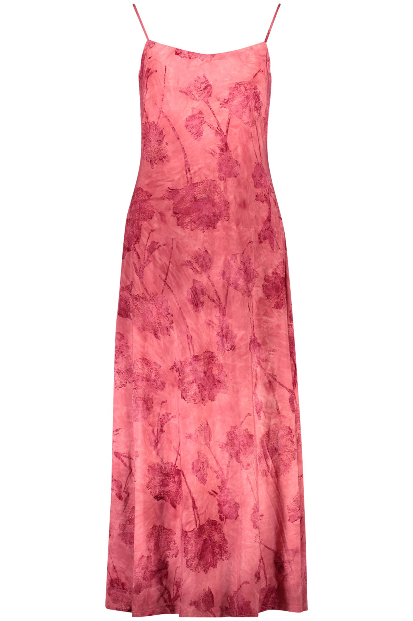 Desigual Partykleid Stylisches Rotes Damenkleid mit Herzausschnitt und Verstellbaren Träg
